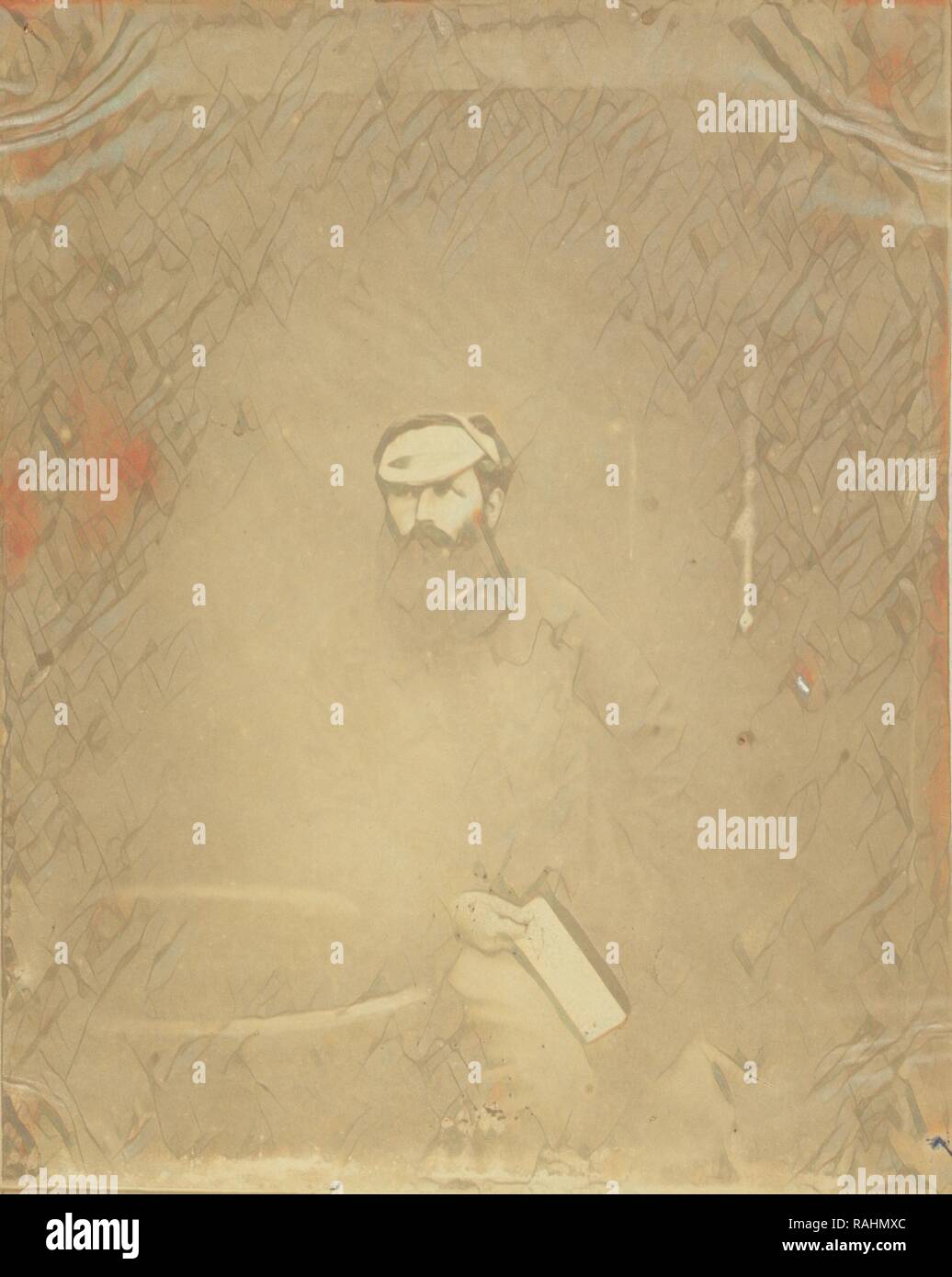 Kapitän Lunsden, Bengalen Armee, Felice Beato (Englisch, geboren in Italien, 1832 - 1909), Indien, 1858-1860, gesalzen Papier drucken Neuerfundene Stockfoto