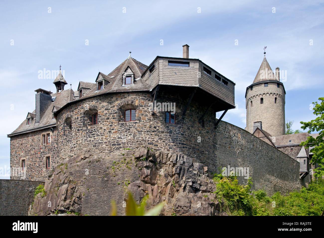 Burg Burg Altena, Sauerland, Nordrhein-Westfalen Stockfoto