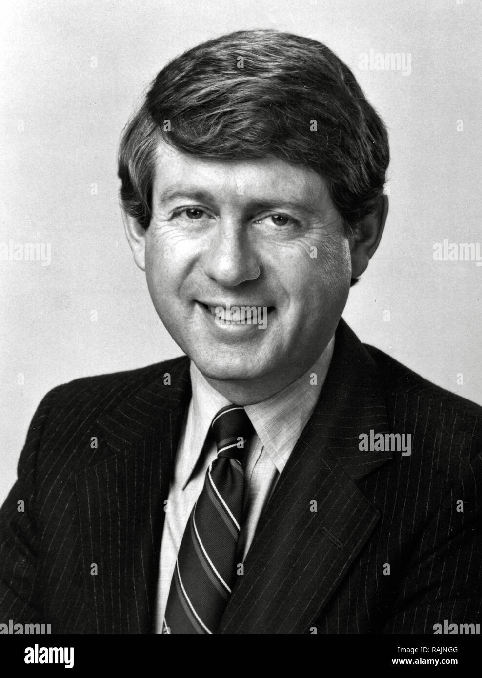 Werbefoto von Ted Koppel, ca. 1984 Aktenzeichen # 33636 893THA Stockfoto