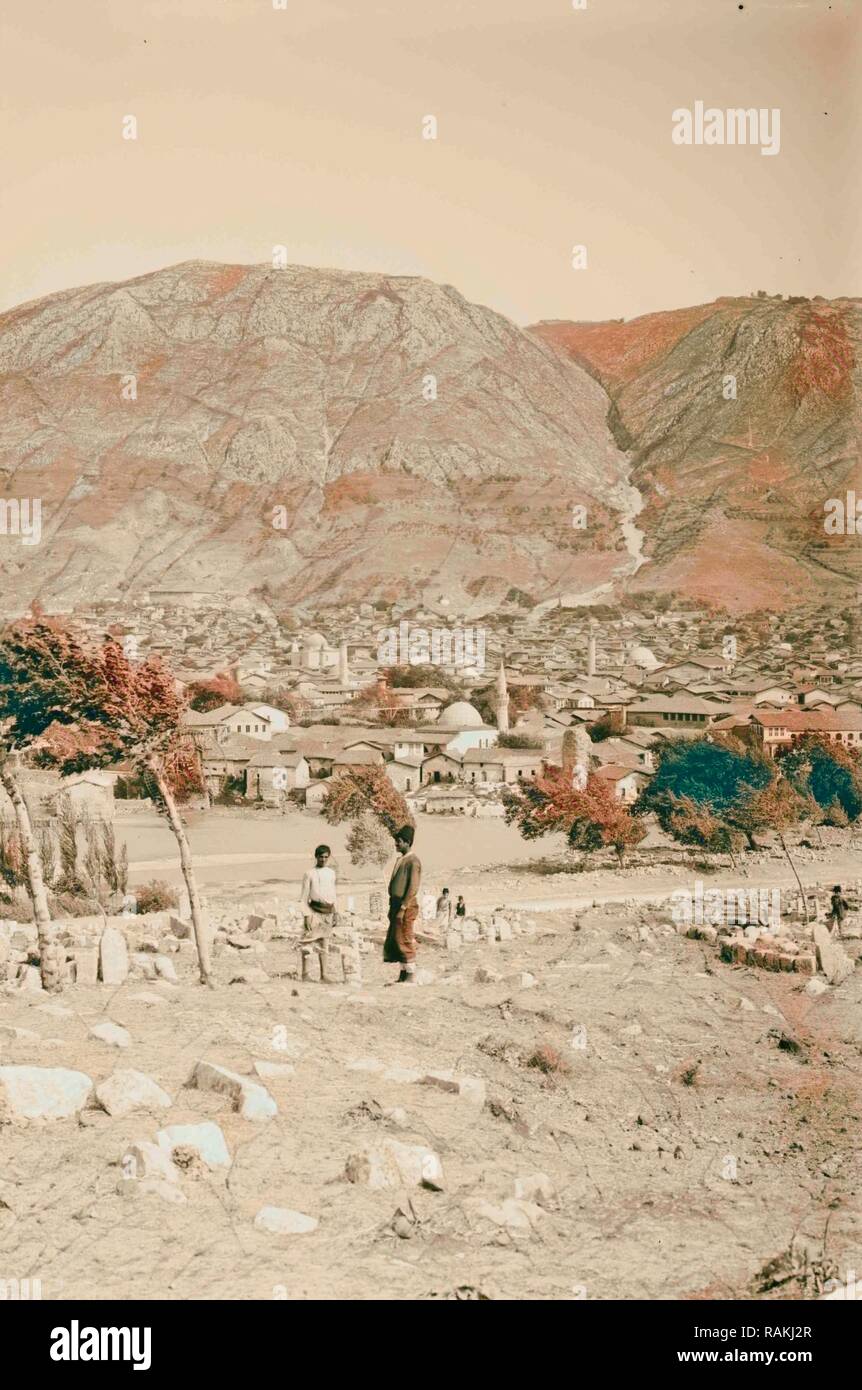 Antiochia und Mt. Silpius aus dem Westen. 1898, Antiochia am Orontes war  eine antike griechisch-römische Stadt auf dem östlichen Neuerfundene  Stockfotografie - Alamy