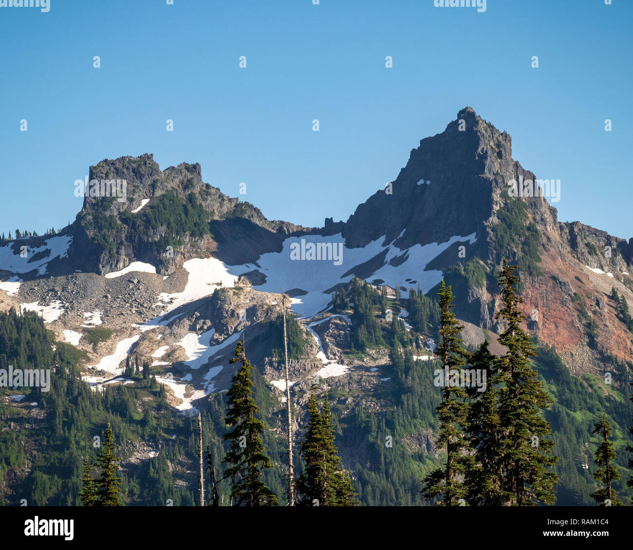 Washington wandern Blick in der Nähe von Seattle Stockfoto