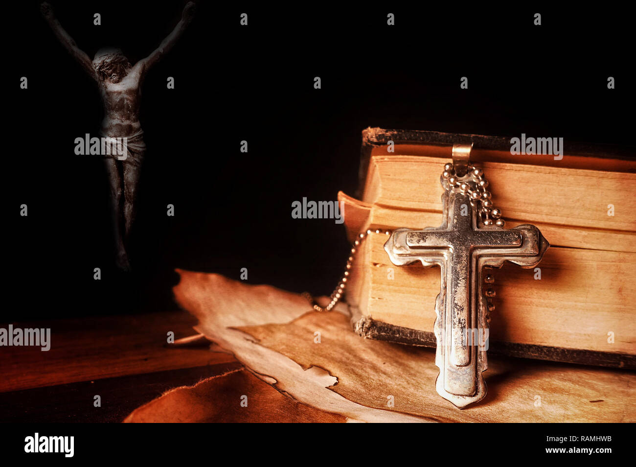 Das Christentum Heilige Religion Symbol Jesus Beten Kreuz Stockfotografie Alamy