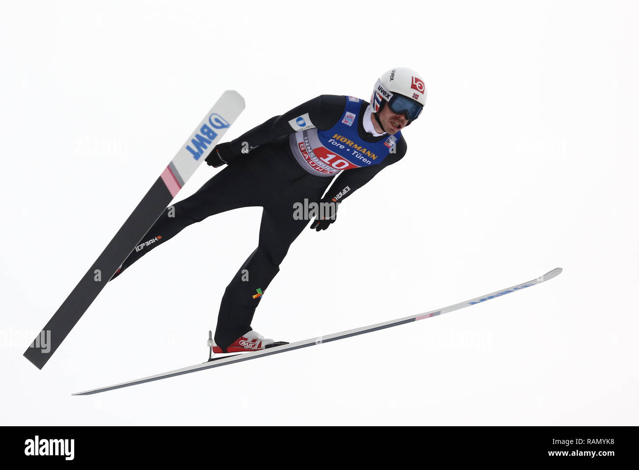 Innsbruck, Österreich. Am 4. Januar, 2019. Viessmann FIS Skisprung Weltcup; Andreas Stjernen (NOR) Credit: Aktion plus Sport/Alamy leben Nachrichten Stockfoto