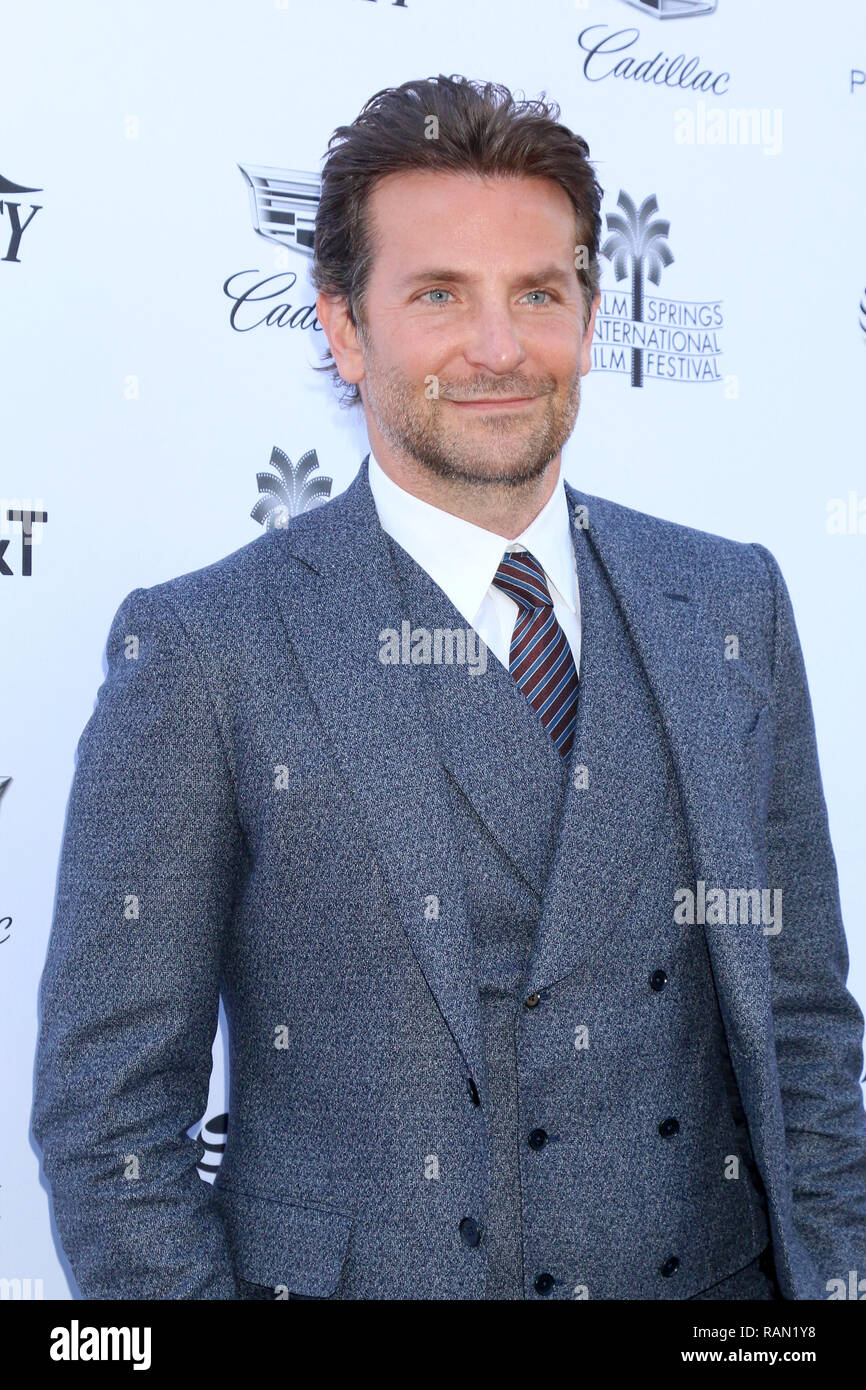 Palm Springs, CA, USA. Am 4. Januar, 2019. PALM SPRINGS - JAN 4: Bradley Cooper bei der Vielzahl kreativer Impact Awards und 10 Direktoren zu beobachten Brunch am Parker Palm Springs am 4. Januar 2019 in Palm Springs, CA Credit: Kay Blake/ZUMA Draht/Alamy leben Nachrichten Stockfoto