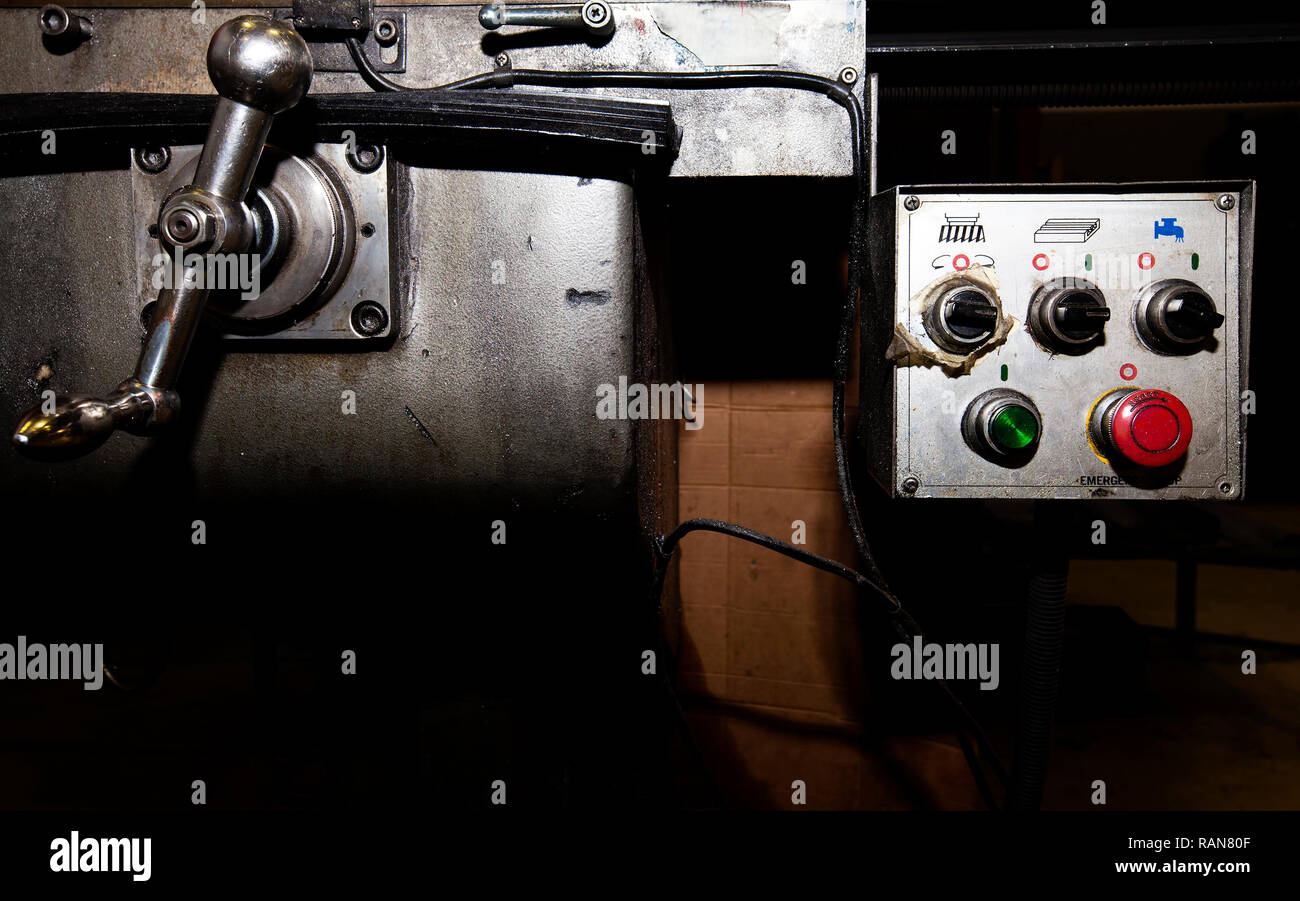 Factory Industrielle technologische Machines Manufacturing Engineering Foto Stockfoto