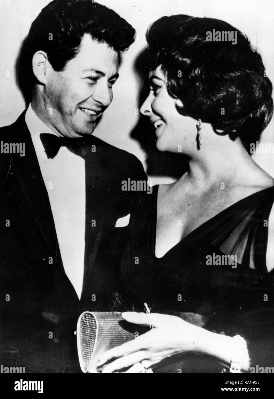 Elizabeth Taylor, Eddie Fisher, 60 s Stockfoto