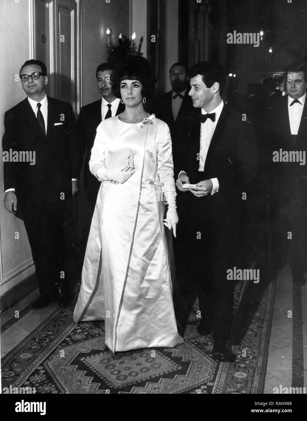 Elizabeth Taylor, Eddie Fisher, 60 s Stockfoto
