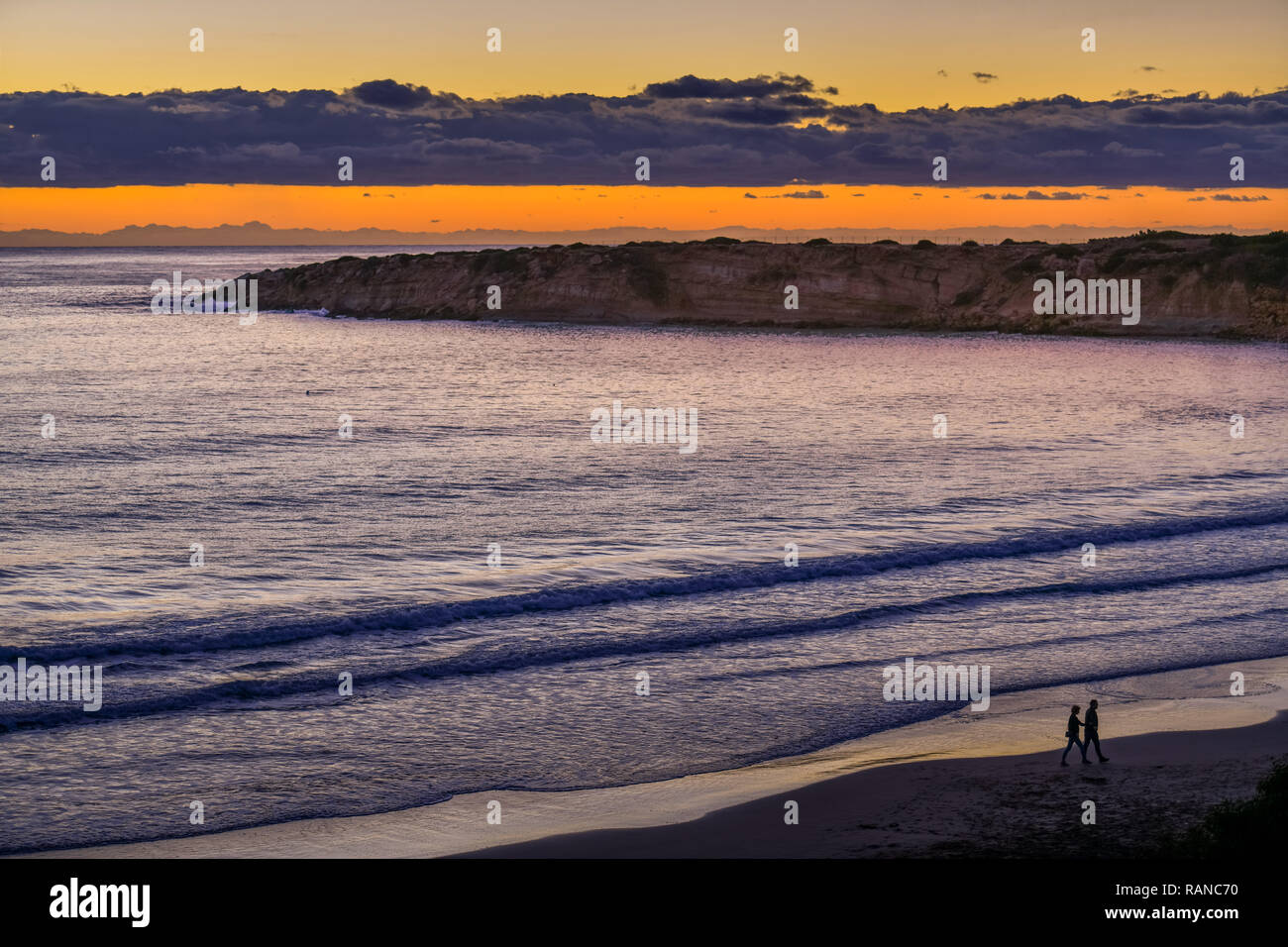 Strand Coral Bay, Ayia Thekla, Zypern, Strand Coral Bay, Zypern Stockfoto