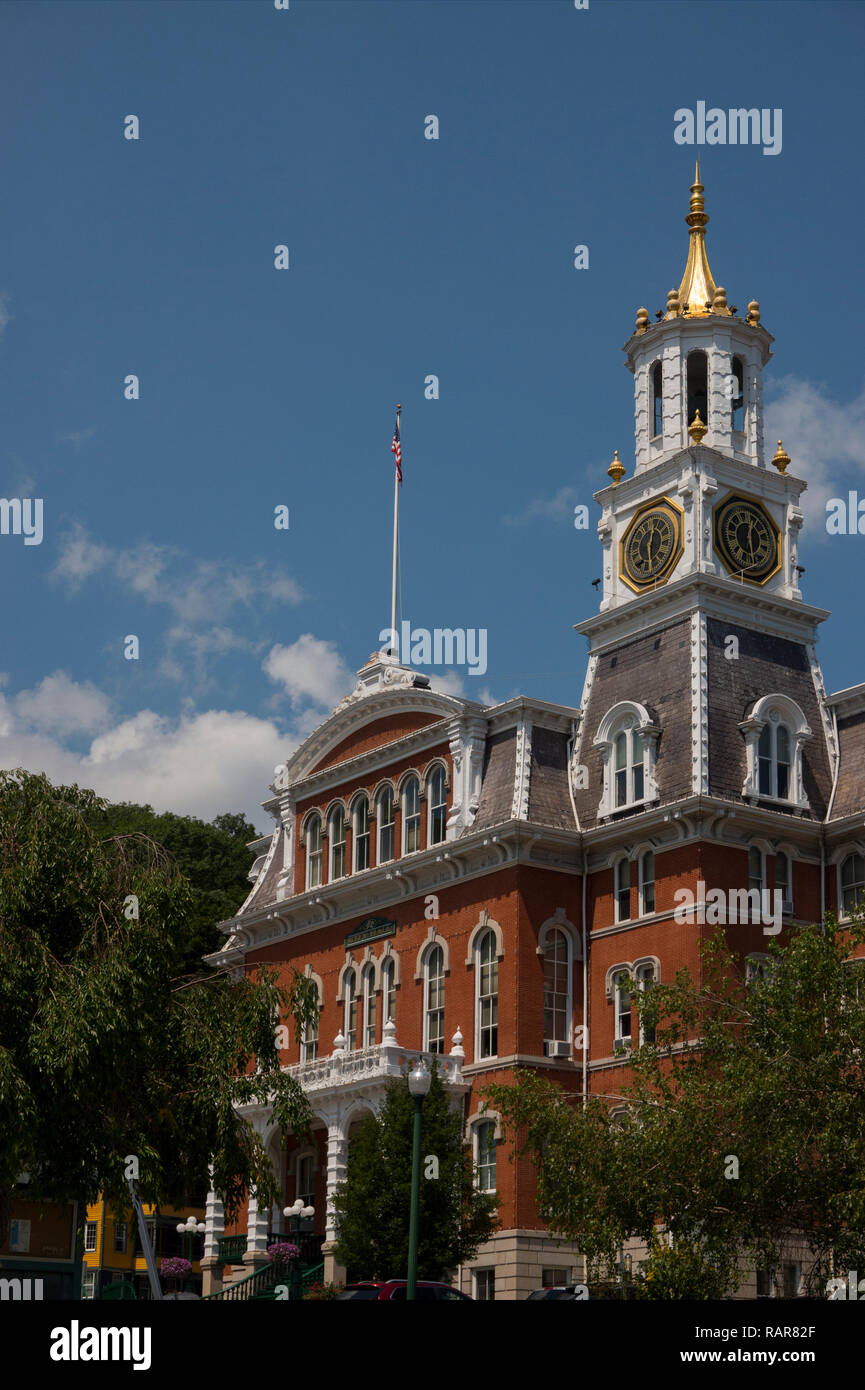 Norwich City Hall Connecticut Stockfoto