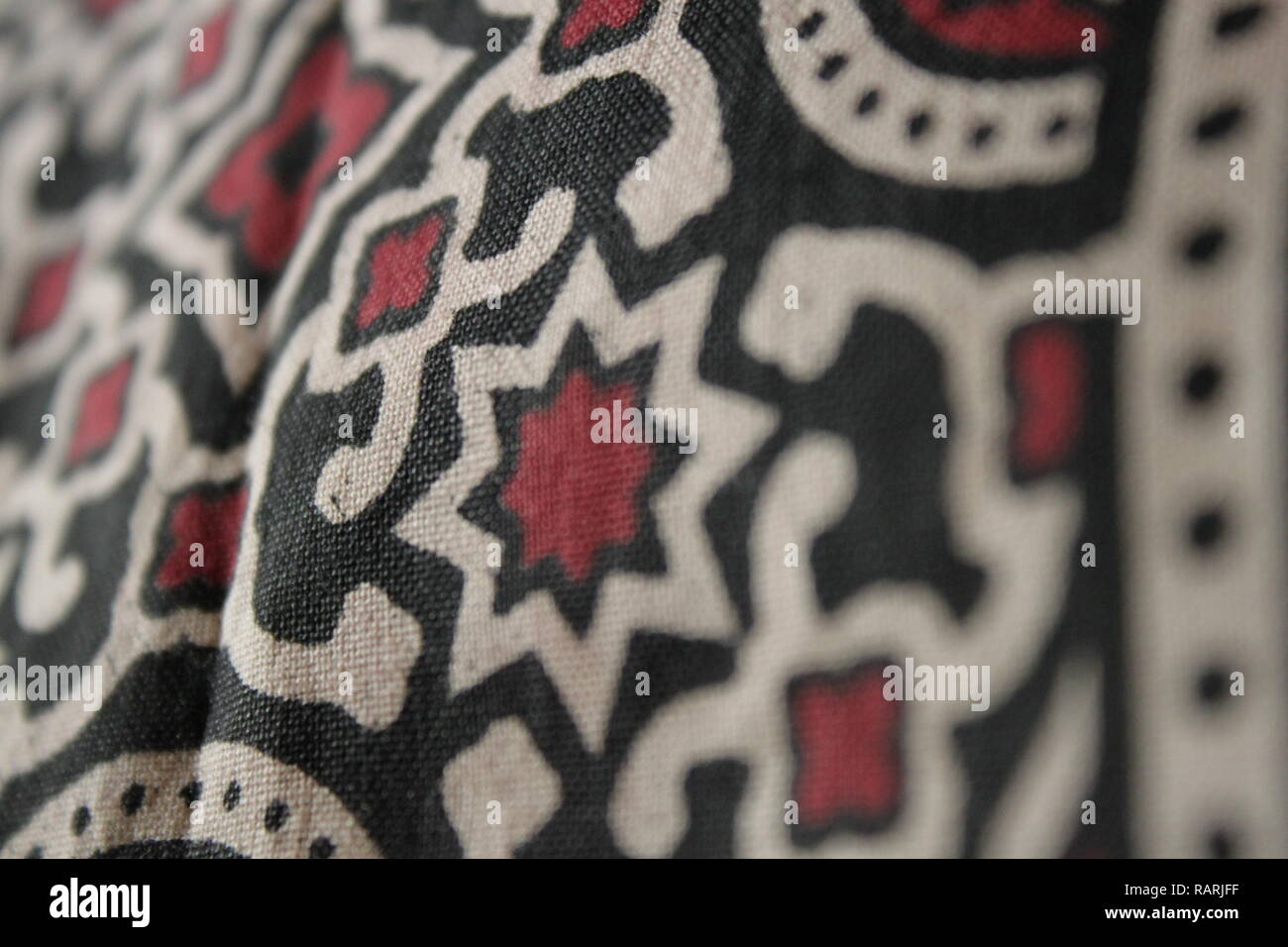 Sindhi ajrak Stockfoto