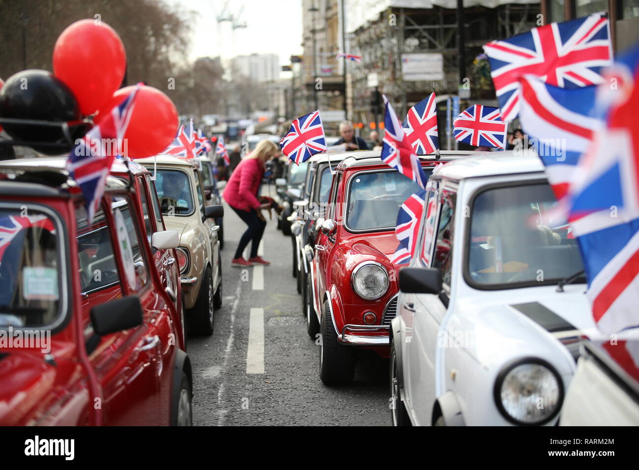 New Years Day Parade London 2019 Foto von Roger Alarcon Stockfoto