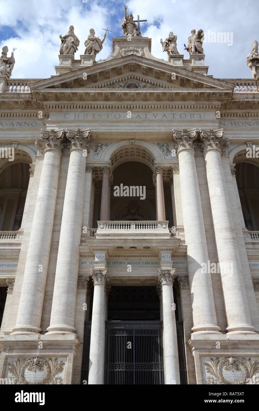 Rom, Italien - berühmte päpstlichen Erzbasilika San Giovanni in Laterano, offiziell die Kathedrale von Rom. Stockfoto