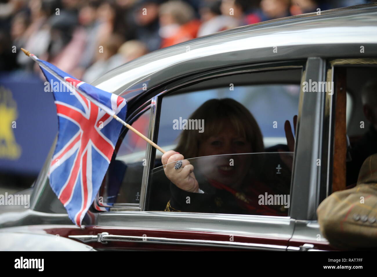 New Years Day Parade London 2019 Foto von Roger Alarcon Stockfoto