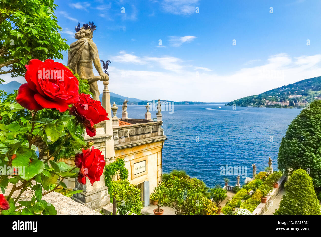 Die Isola Bella, Stresa, Italien Stockfoto