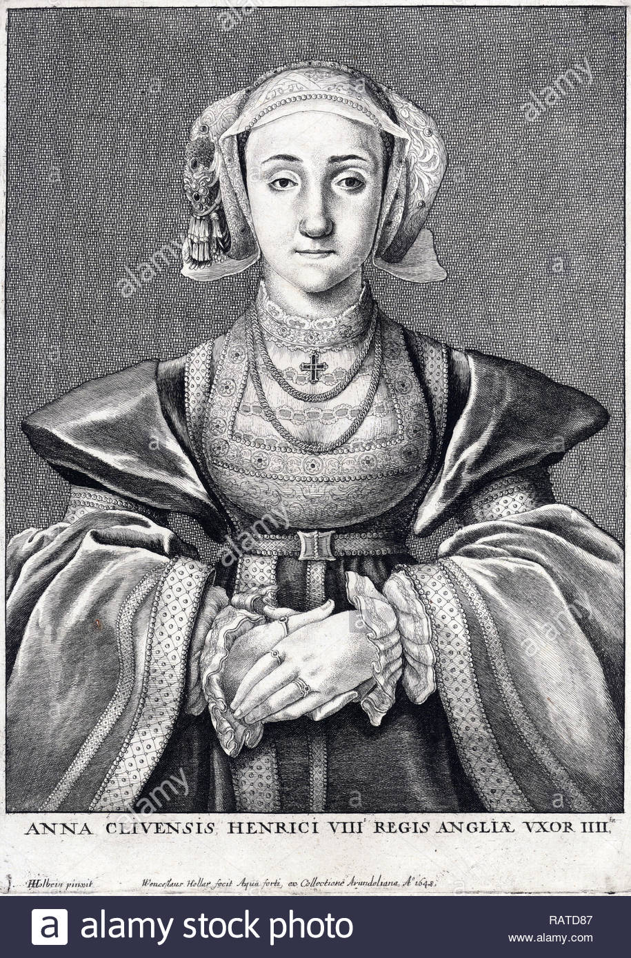 Anne of cleves by holbein Fotos und Bildmaterial in hoher Auflösung Alamy