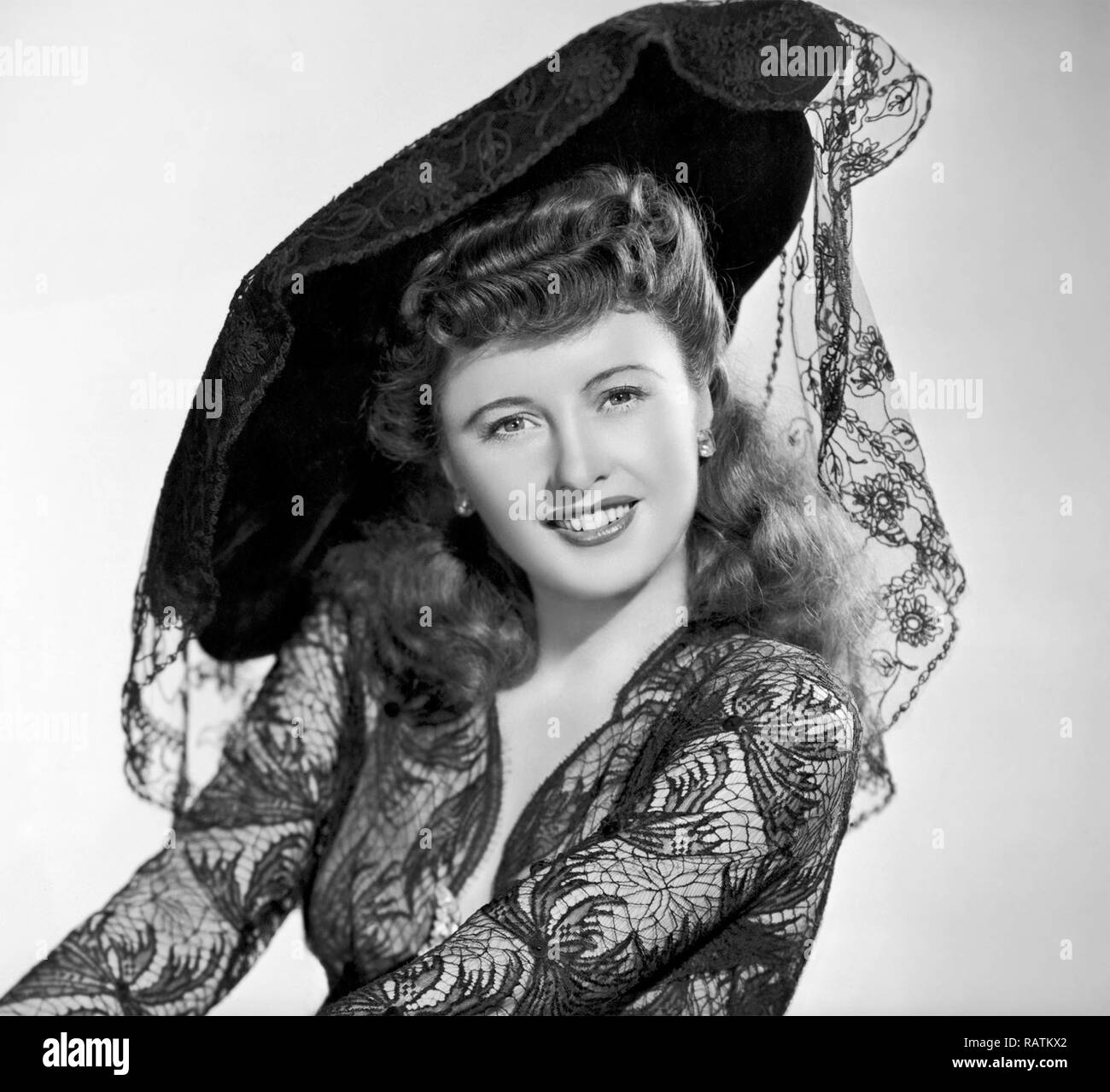BARBARA STANWYCK (1907-1990), US-amerikanische Schauspielerin über 1942 Stockfoto