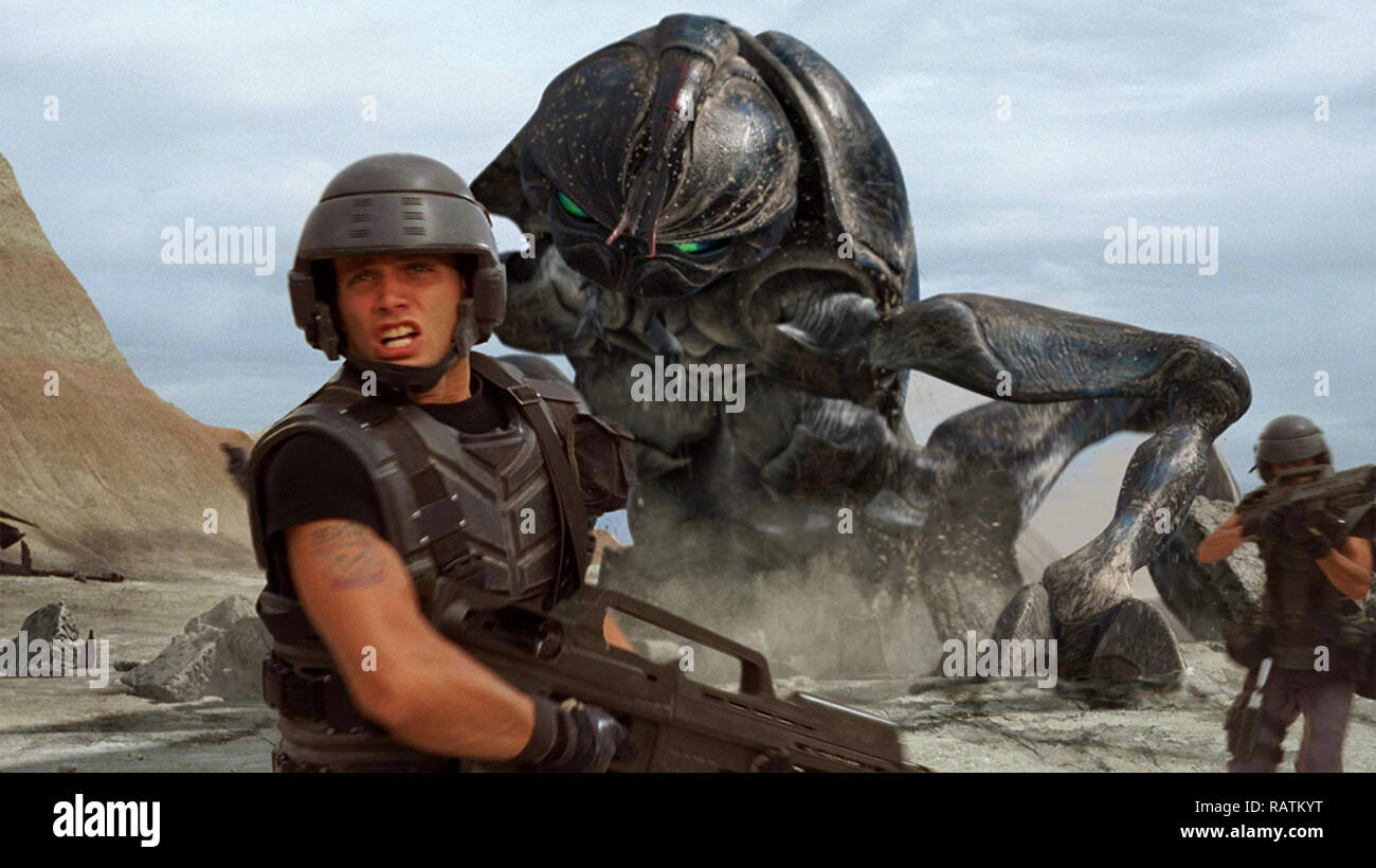 STARSHIP TROOPERS 1997 Touchstone Pictures Film mit Casper Van Dien Stockfoto