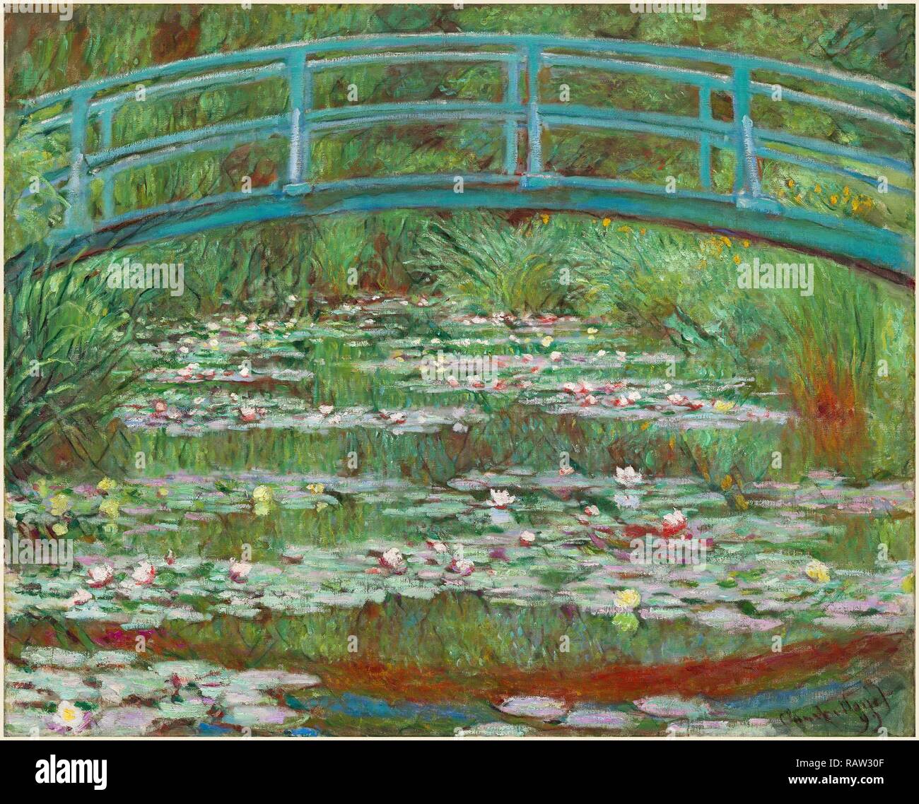 Claude Monet, Französisch (1840-1926), die japanische Brücke, 1899, Öl