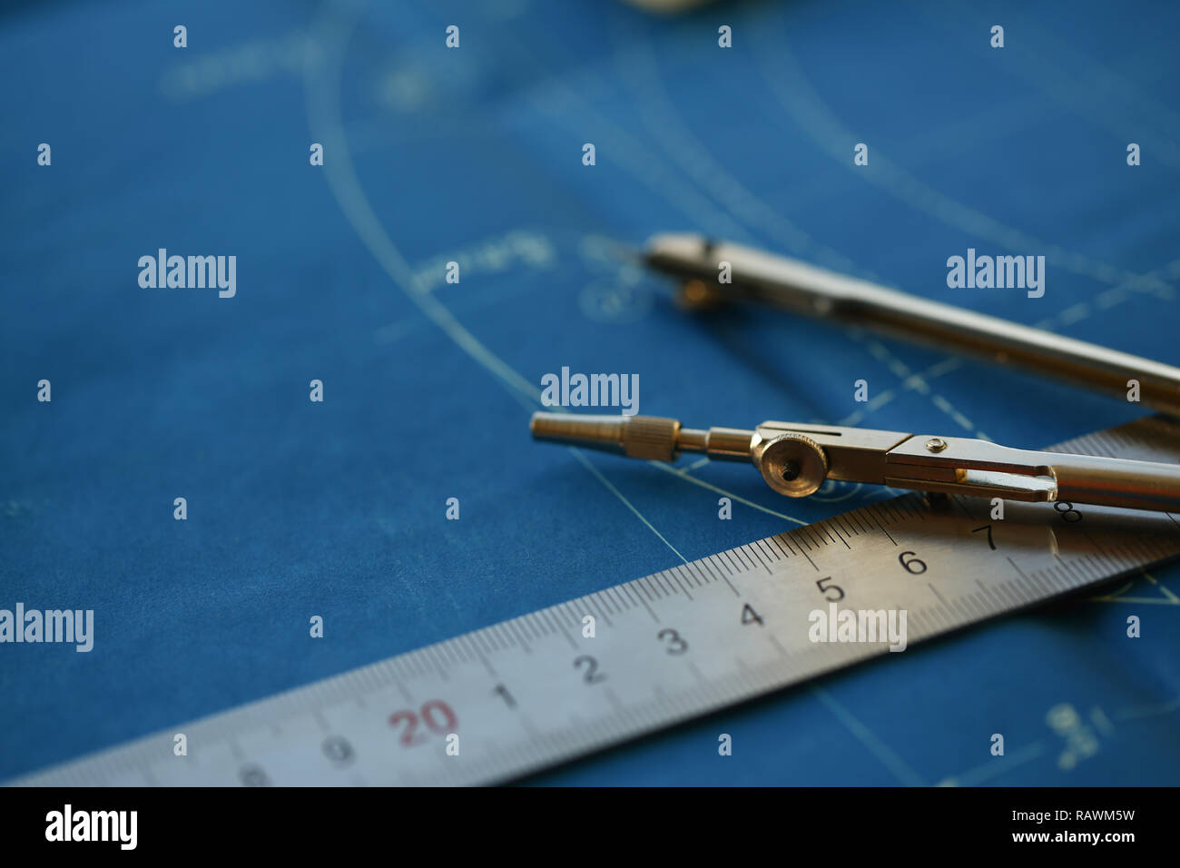Zeichnung Ingenieur Ausbildung design Stockfoto