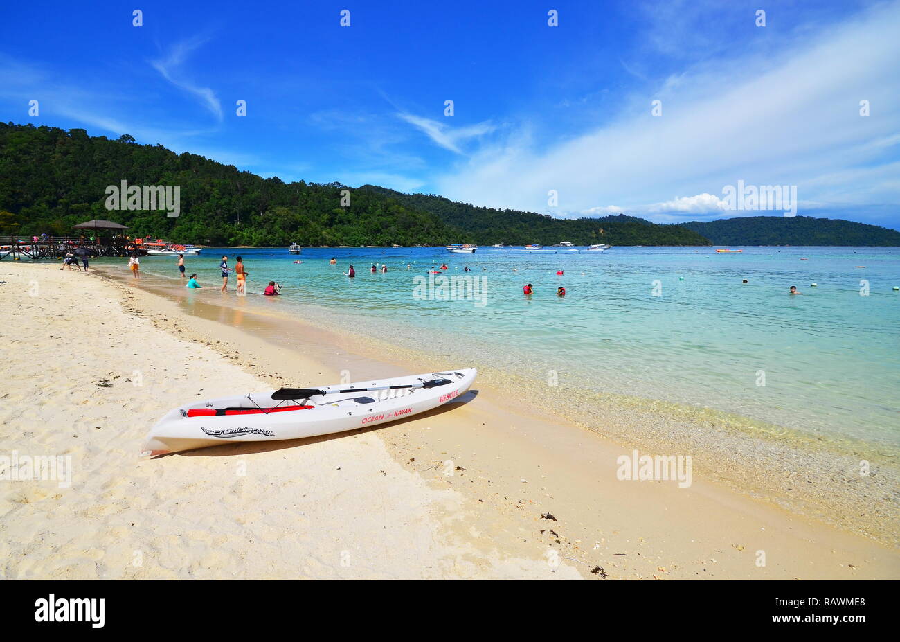 Tunku Abdul Rahman Nationalpark Stockfoto