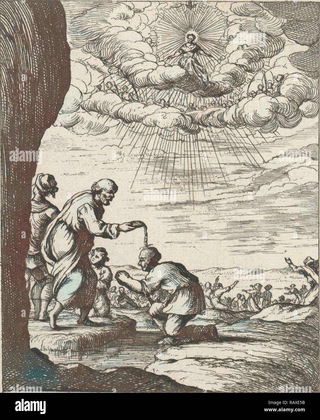 Dein Reich komme, Albert Flamen, Louis XIV (Koning van Frankrijk), 1648. Neuerfundene durch Gibon. Klassische Kunst mit einem Neuerfundene Stockfoto