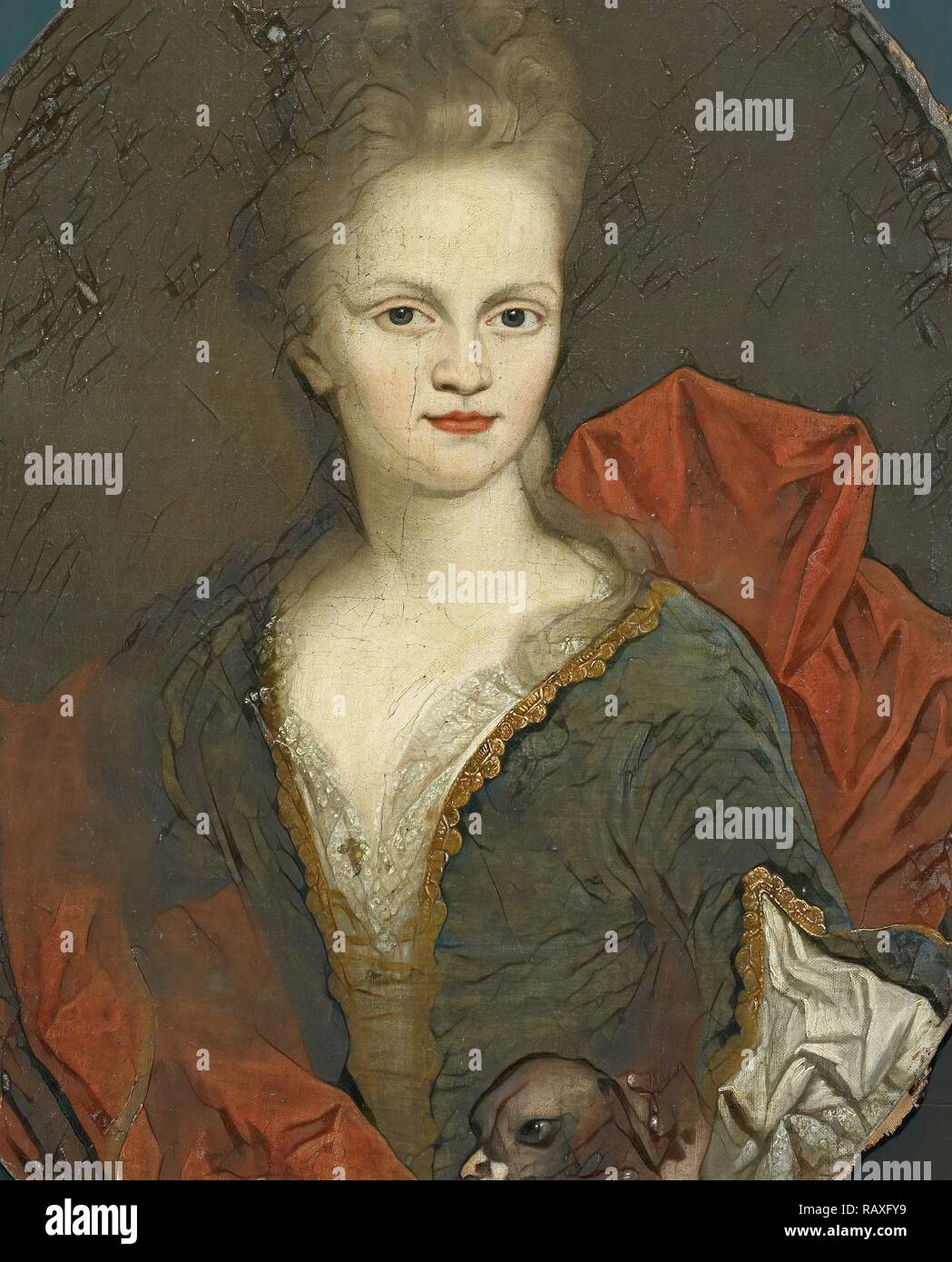 Anna Margaretha van Petcum (1676-1745). Die Ehefrau von Johan Arnold Zoutman, Johan Van Diest, 1690 - 1720. Neuerfundene Stockfoto