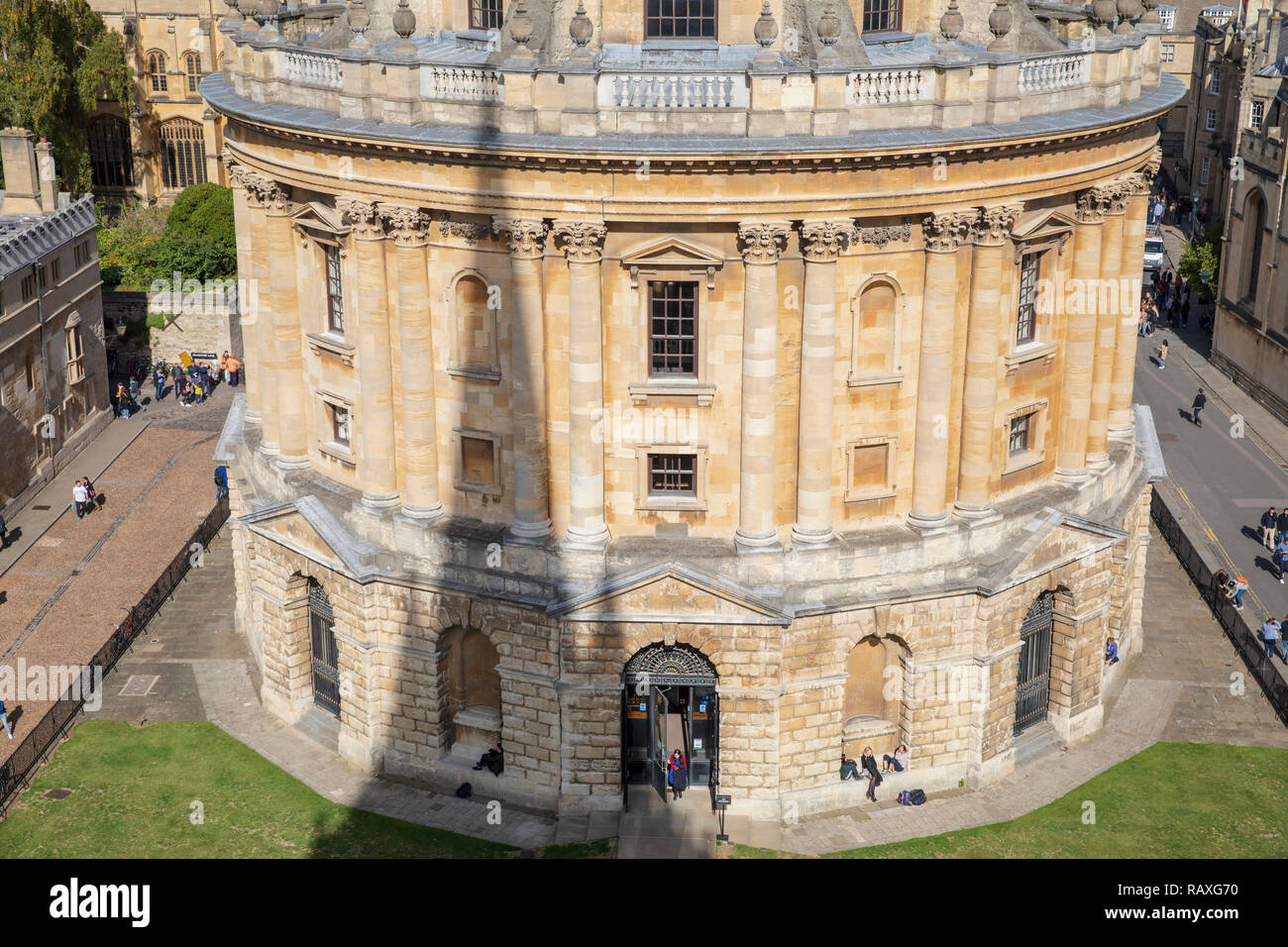 Die Radcliffe Camera in Oxford, England. Stockfoto