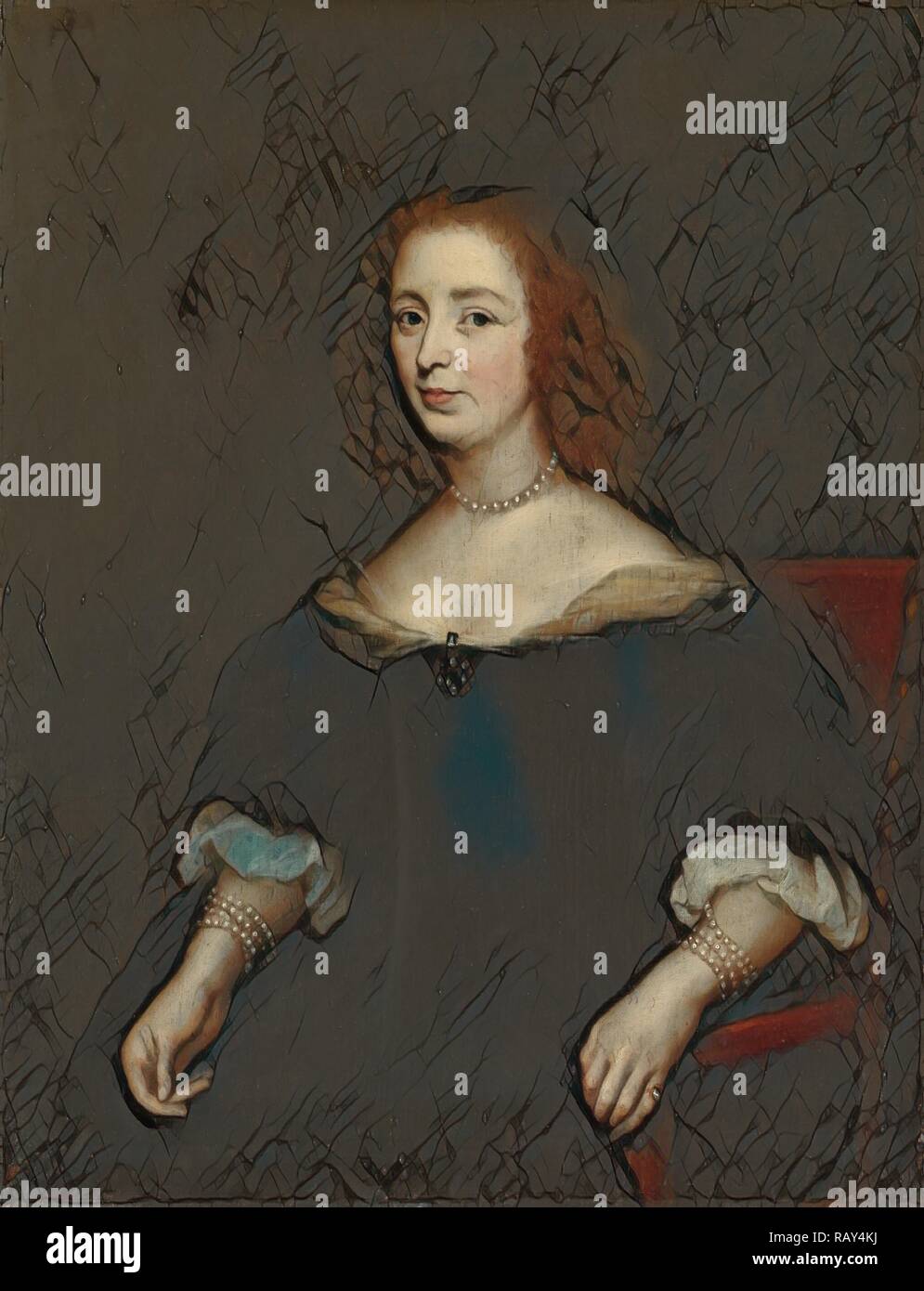 Portrait von Anna van der Corput, Ehefrau von Jacob de Witt, Kopie nach