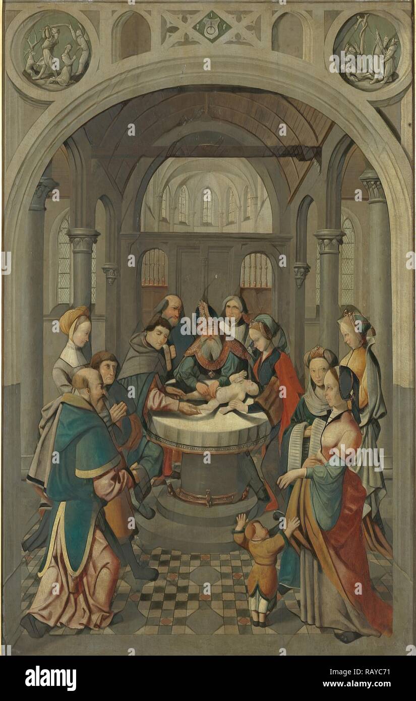 Verkleidung der ein Altarbild mit der Beschneidung Christi, auf der