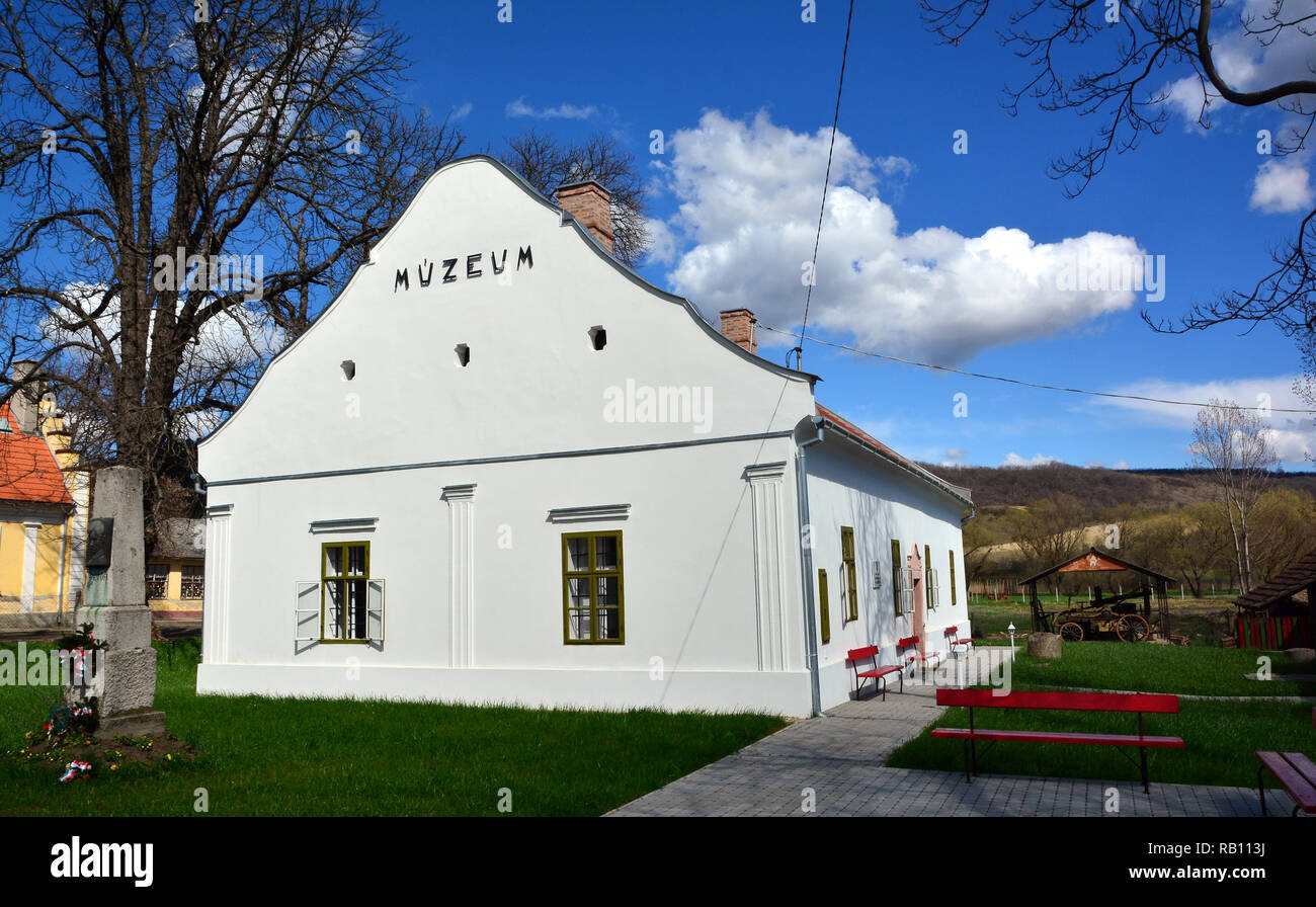Ostroluczky Mansion, Museum, Penc, Komitat Pest, Ungarn, Magyarország, Europa Stockfoto