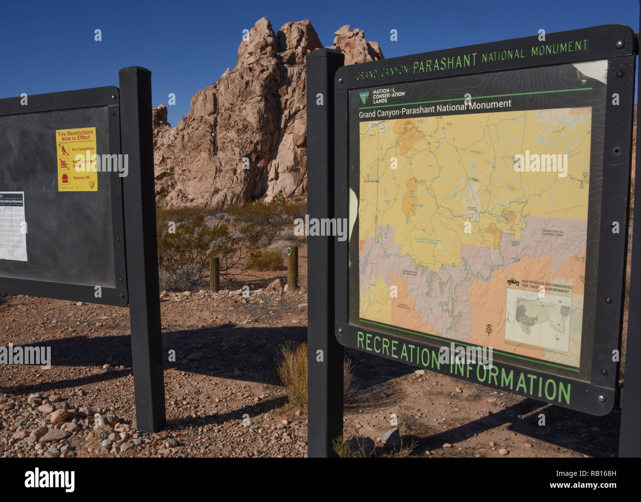 Whitney Pocket, Gold Butte National Monument, südlichen Nevada, USA, Grand Canyon Parashant Kiosk Stockfoto