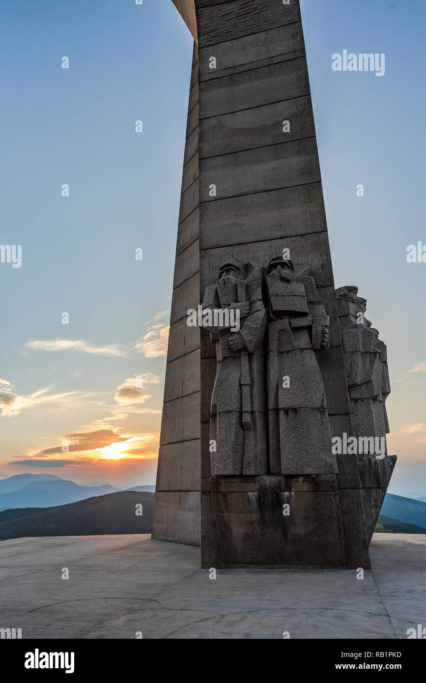 Denkmal der Freiheit, Bulgarien Stockfoto