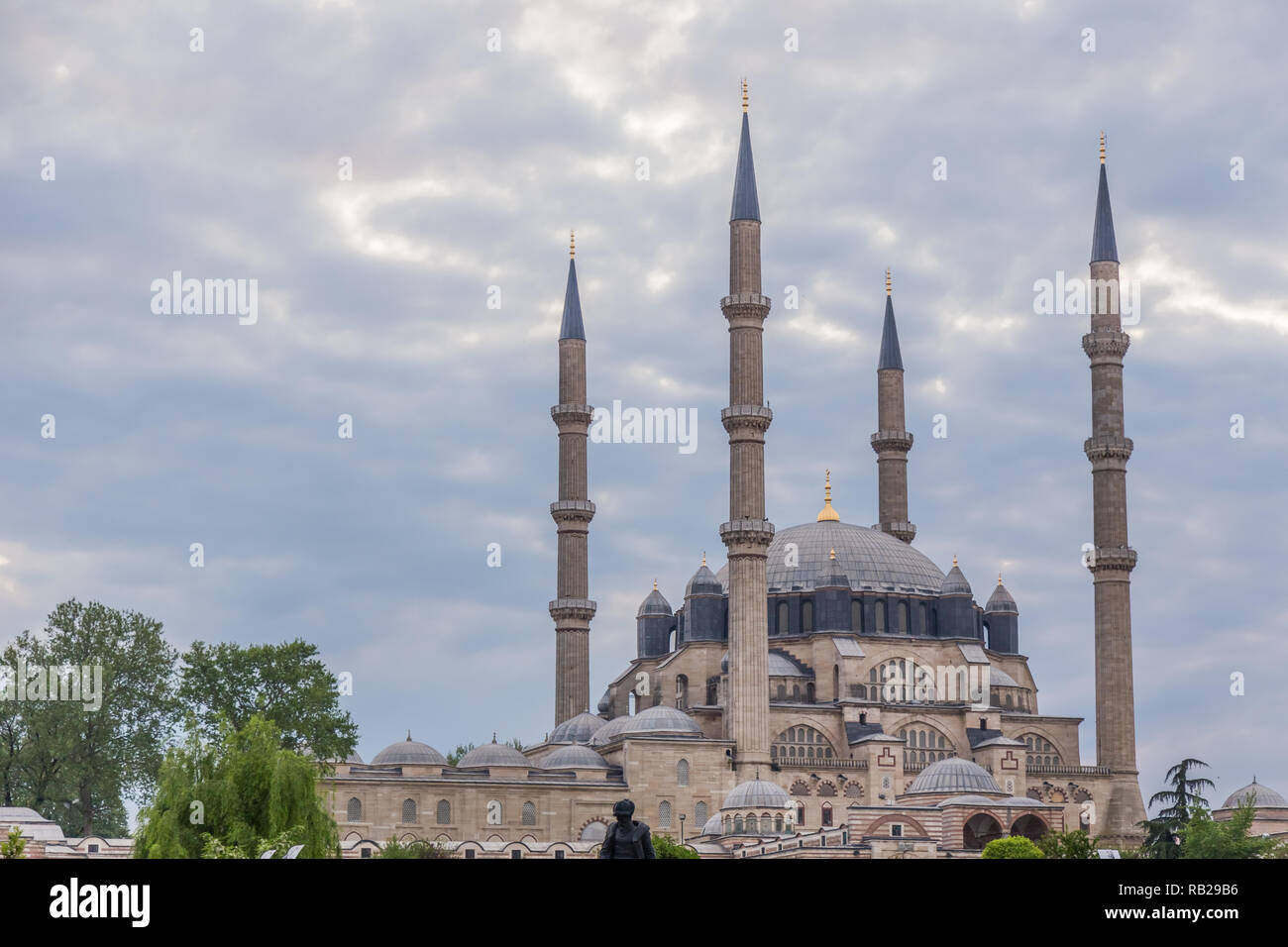 Außenansicht der Selimiye Moschee, Edirne, Türkei. Stockfoto