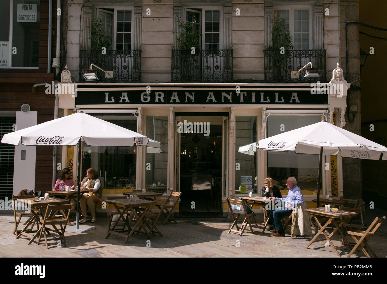 La Coruna, Spaine Stockfoto