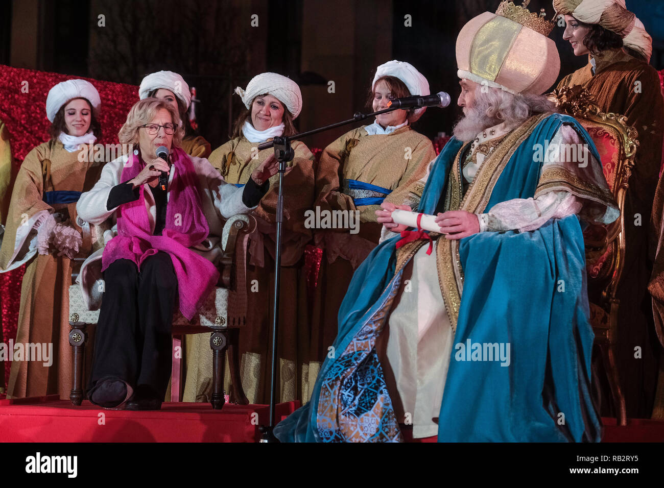 Madrid, Spanien. 5. Jan 2019. Credit: CORDON PRESSE/Alamy leben Nachrichten Stockfoto