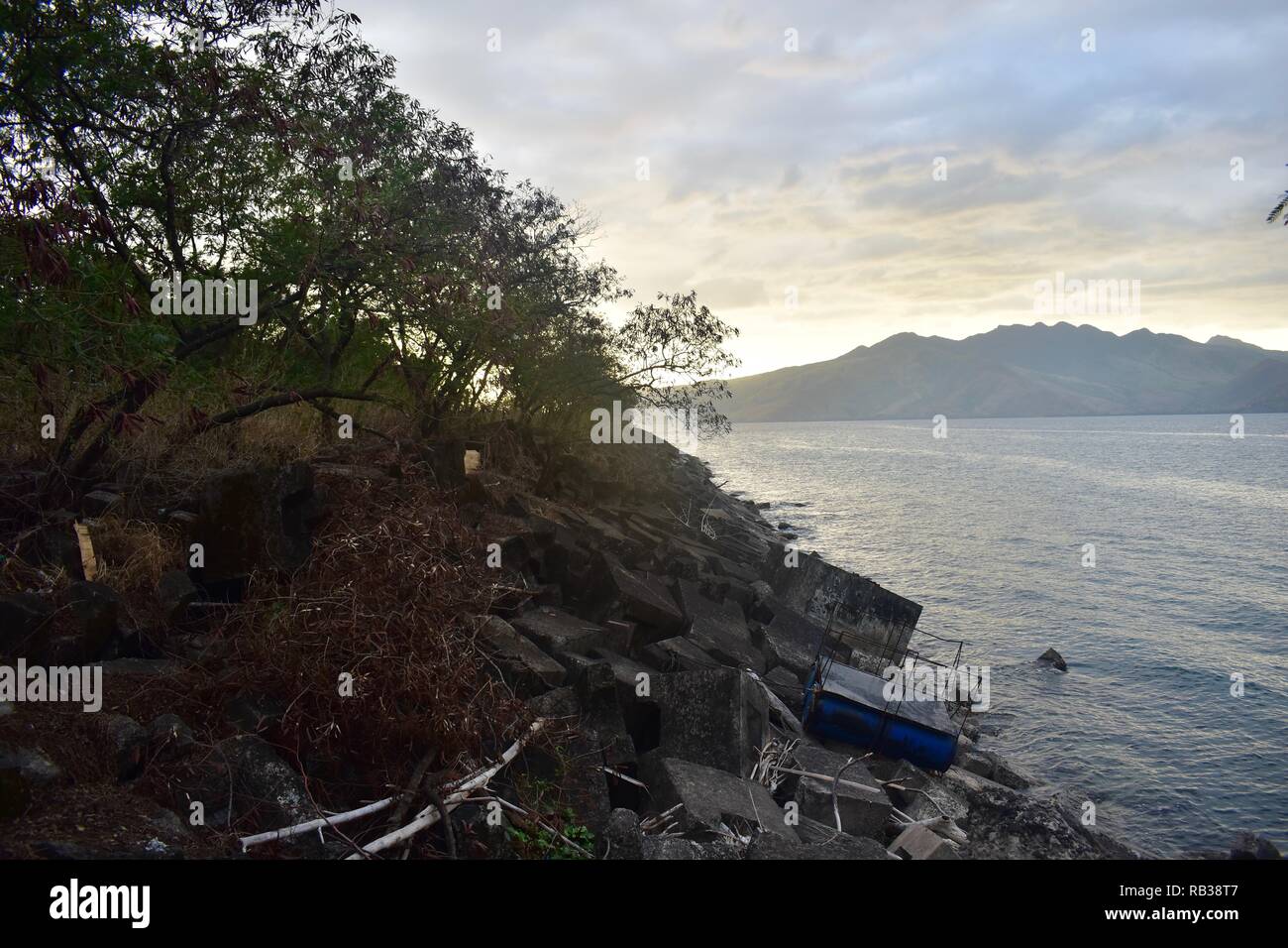 Die Schönheit der Stadt Olongapo Stockfoto