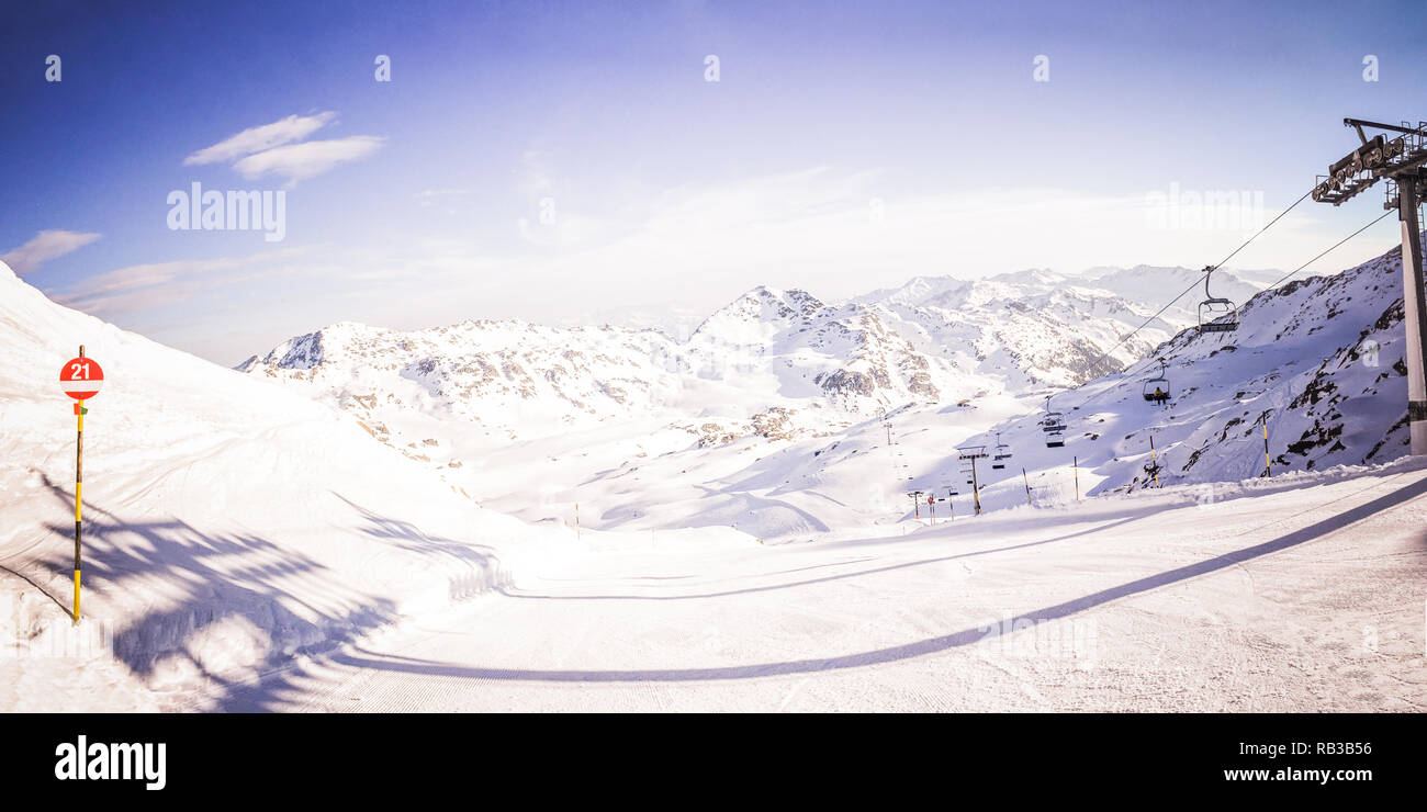 Zillertal, Zillertal Arena, Grimselpass, Österreich Stockfoto