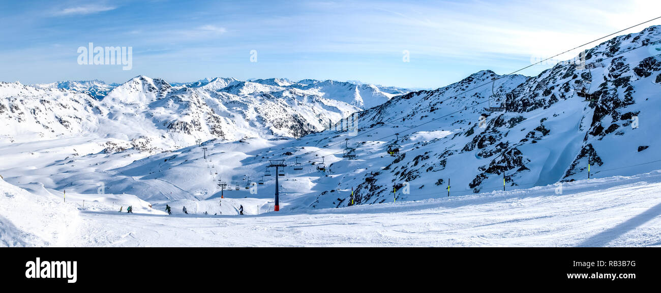 Zillertal, Zillertal Arena, Grimselpass, Österreich Stockfoto