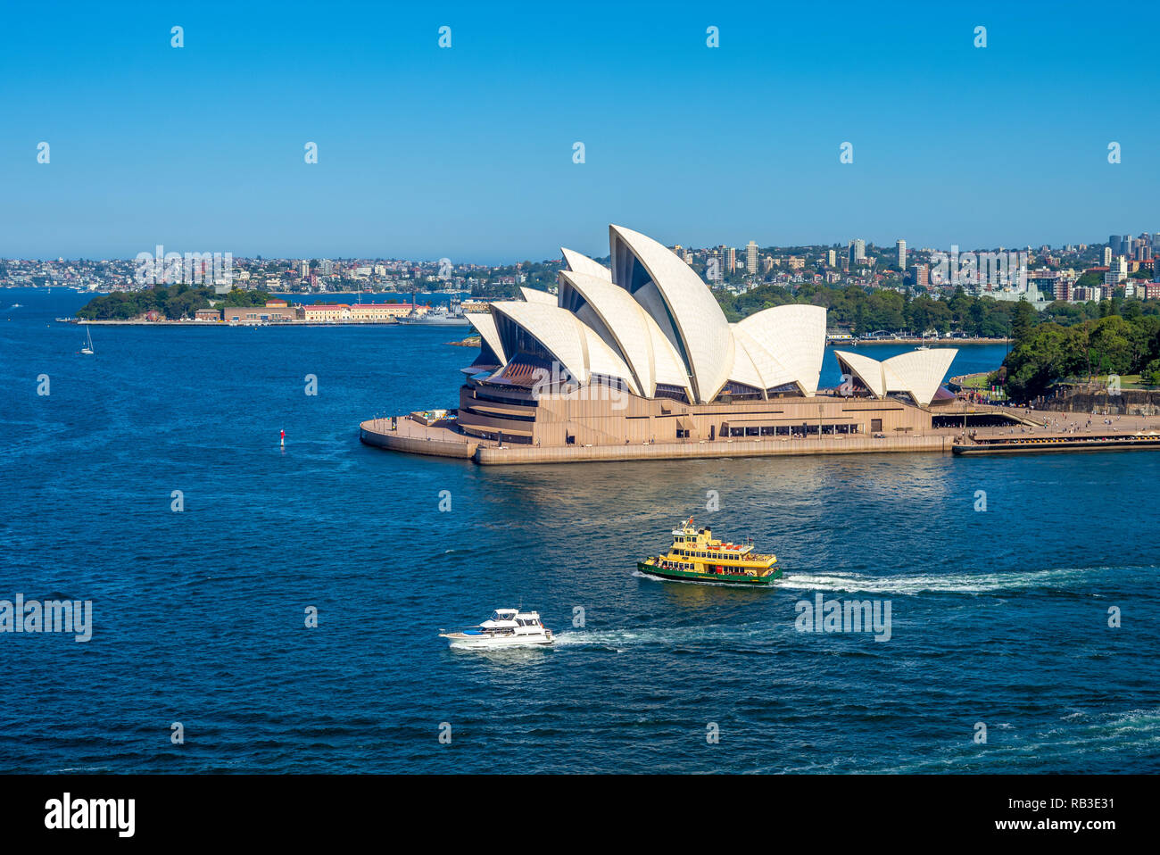 Sydney Opera House in Sydney, Australien Stockfoto