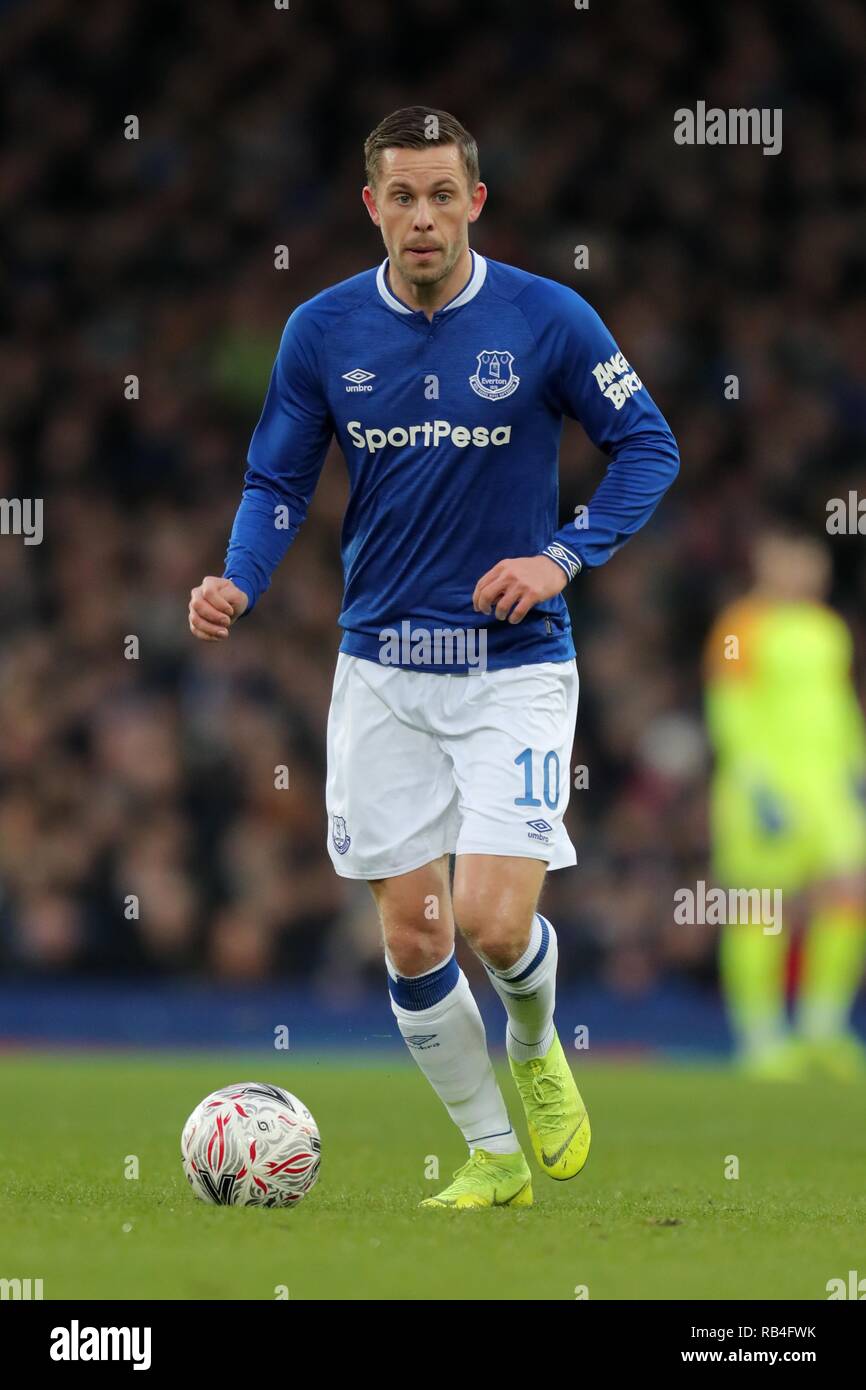 GYLFI SIGURDSSON, FC Everton, FC Everton V LINCOLN CITY, EMIRATES FA Cup, 2019 Stockfoto