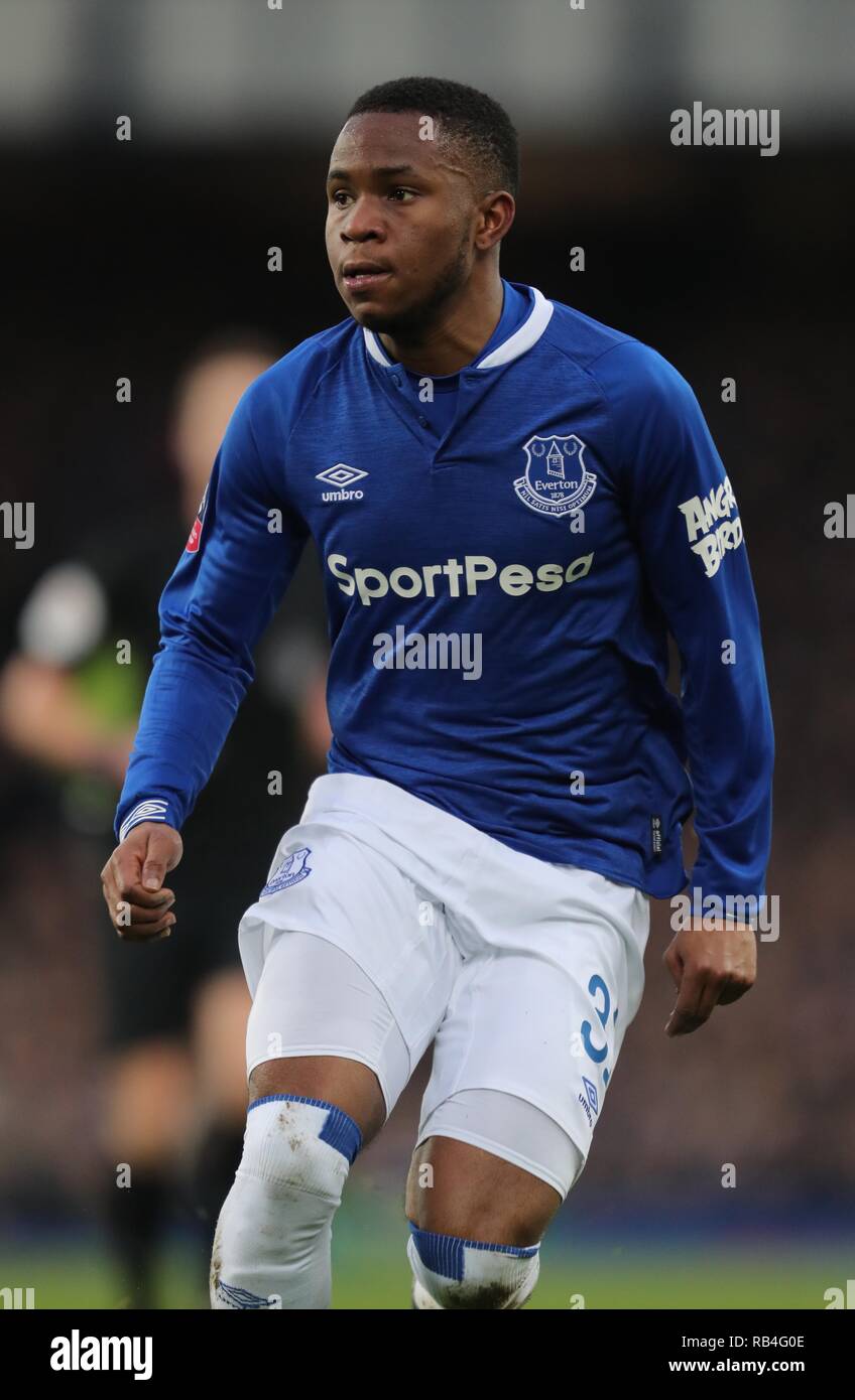 ADEMOLA LOOKMAN, FC Everton, FC Everton V LINCOLN CITY, EMIRATES FA Cup, 2019 Stockfoto