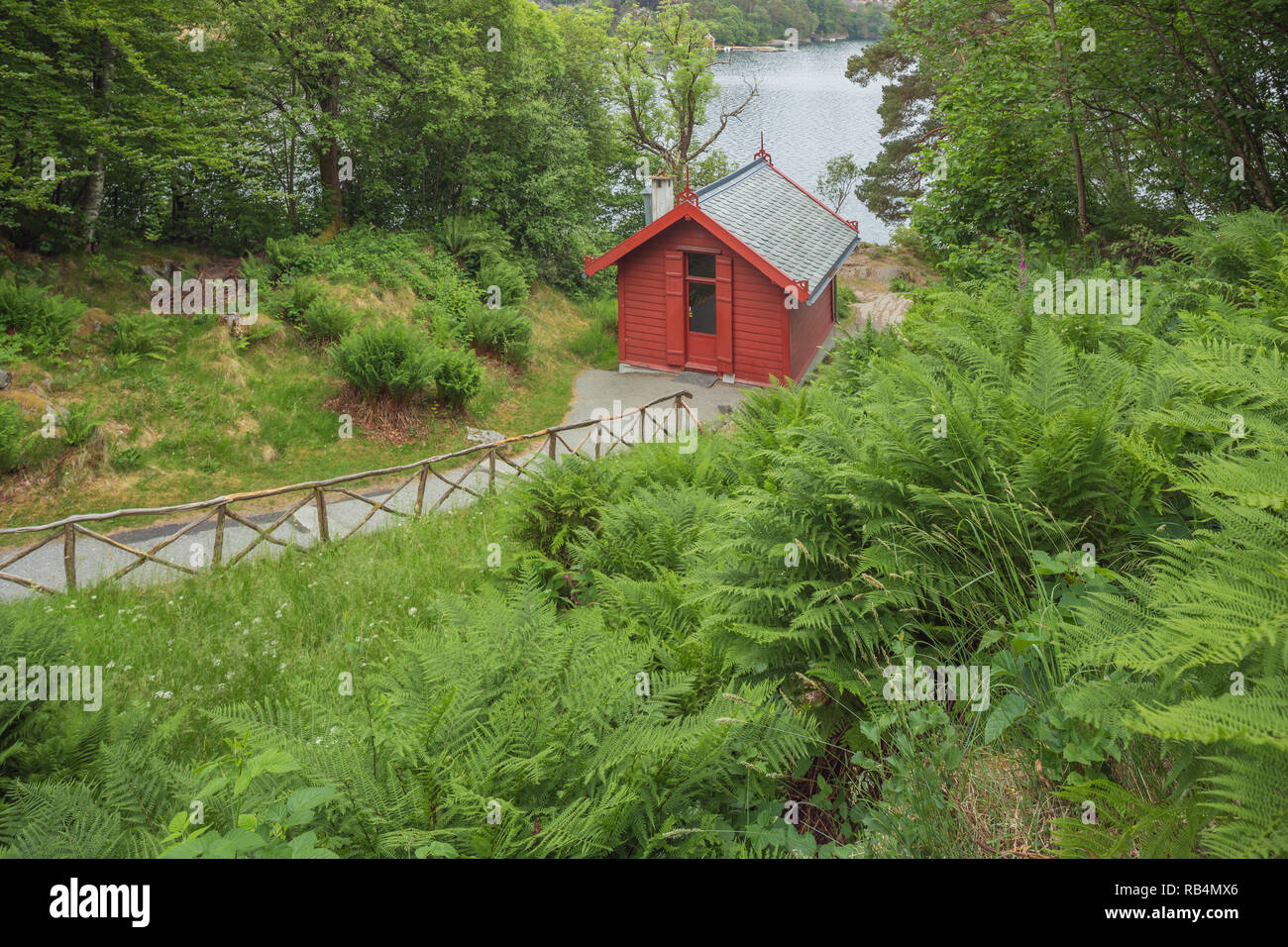 Edvard grieg haus Fotos und Bildmaterial in hoher Auflösung Alamy