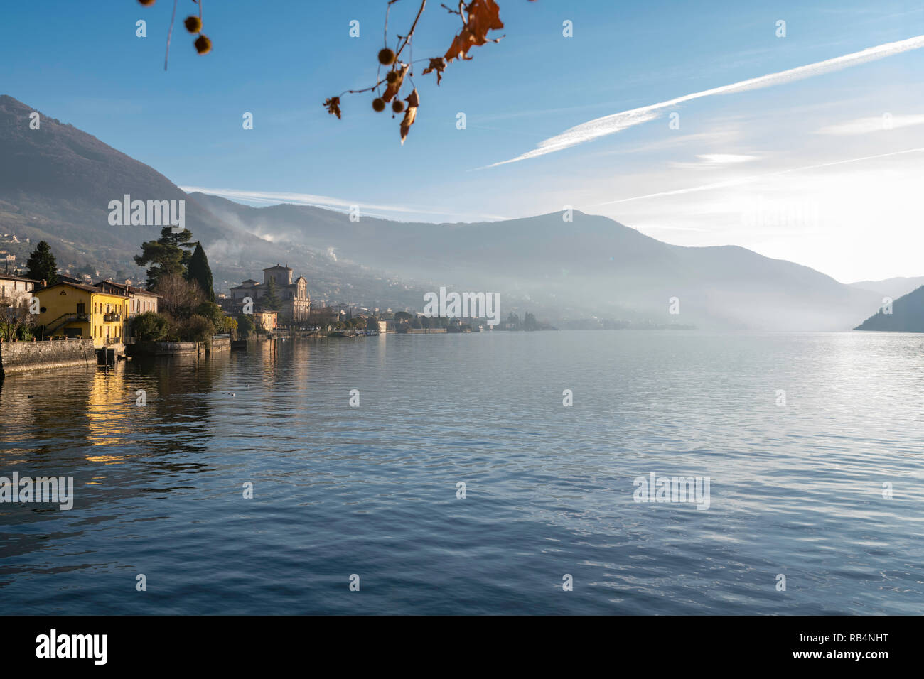 Sirmione, einer italienischen historischen Charme am Gardasee. Stockfoto