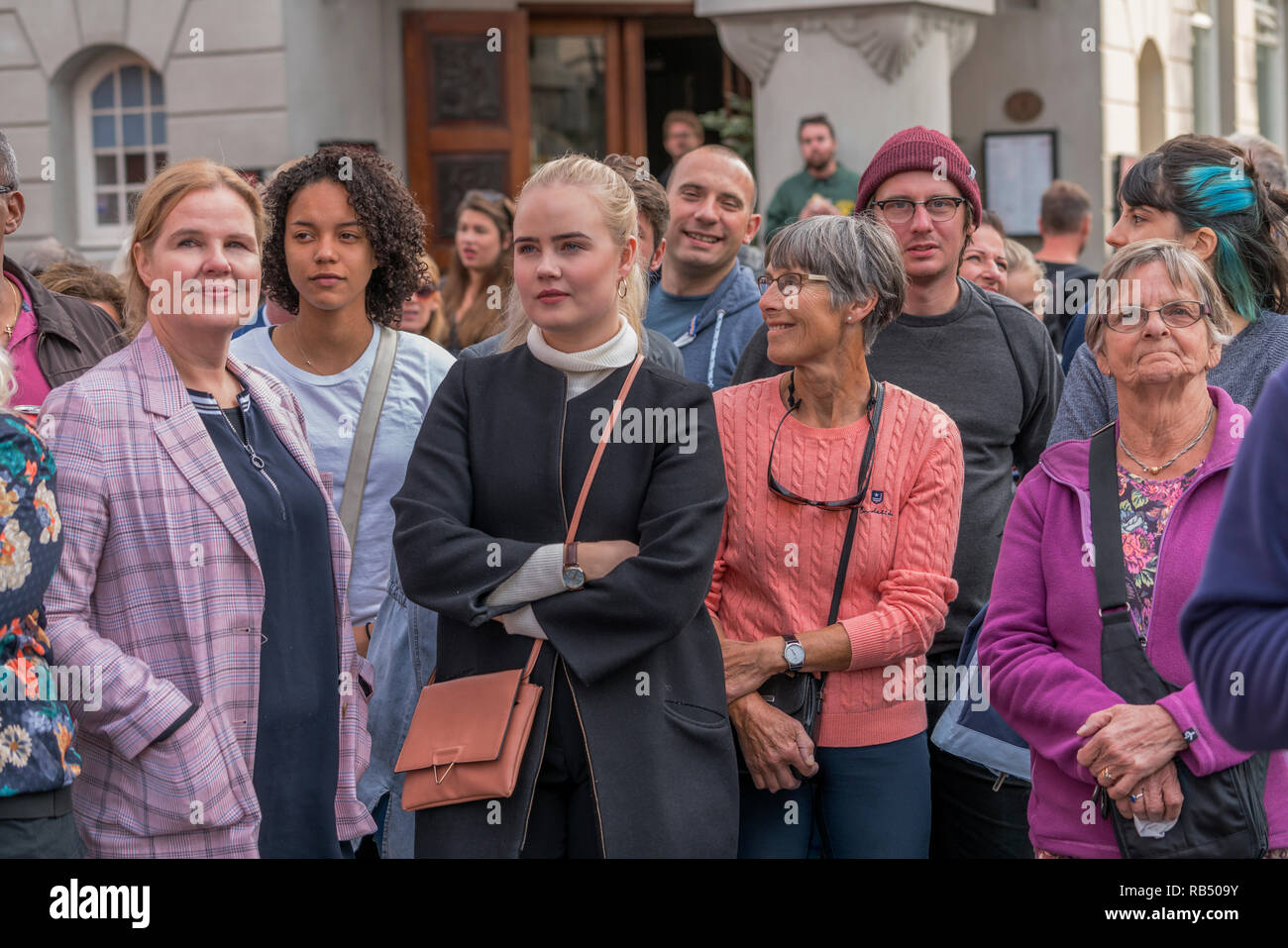 Menschen, Sommerfest, kulturellen Tag, Reykjavik, Island Stockfoto