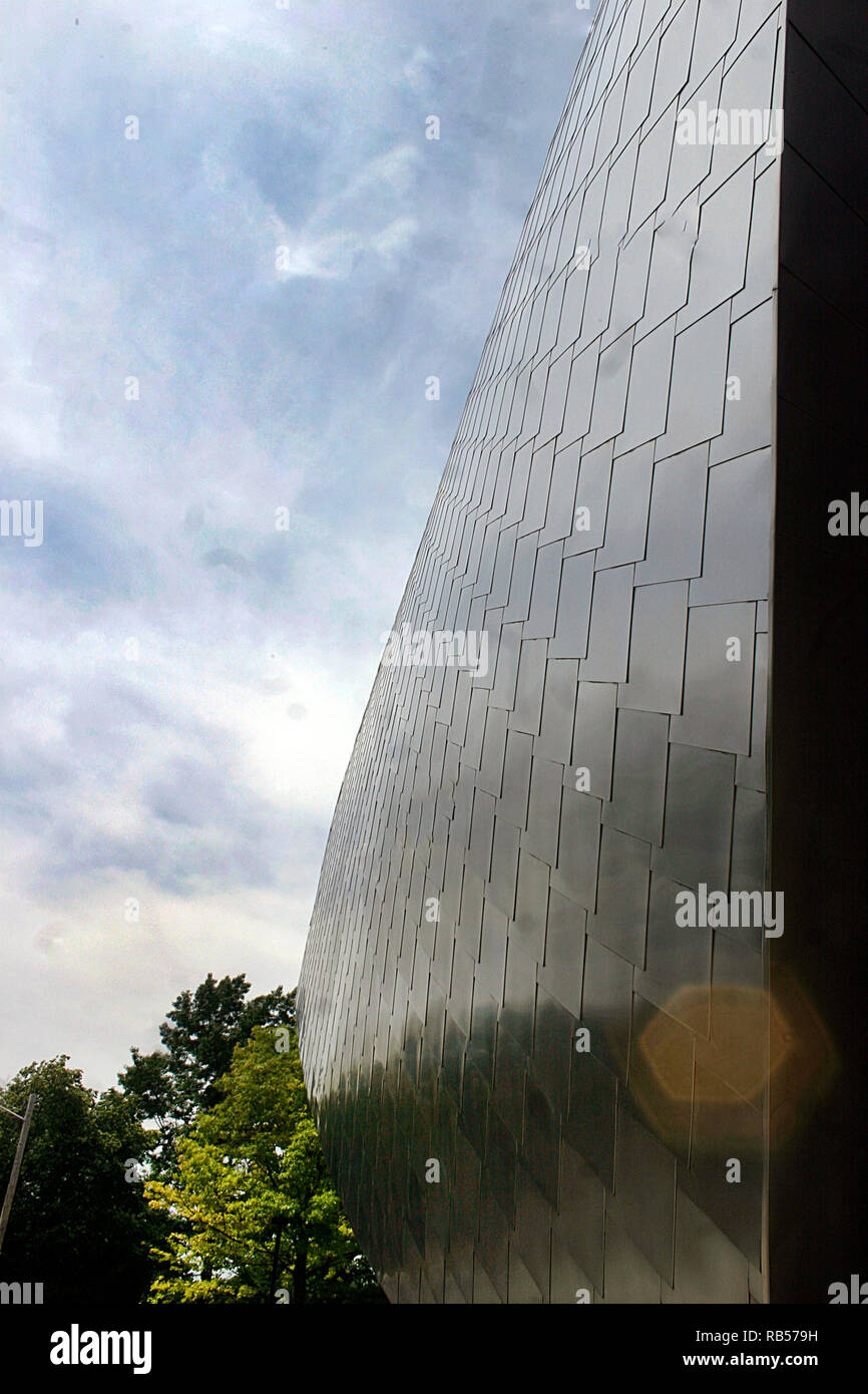 Peter B. Lewis Gebäude an der CWRU in Cleveland, OH Stockfoto