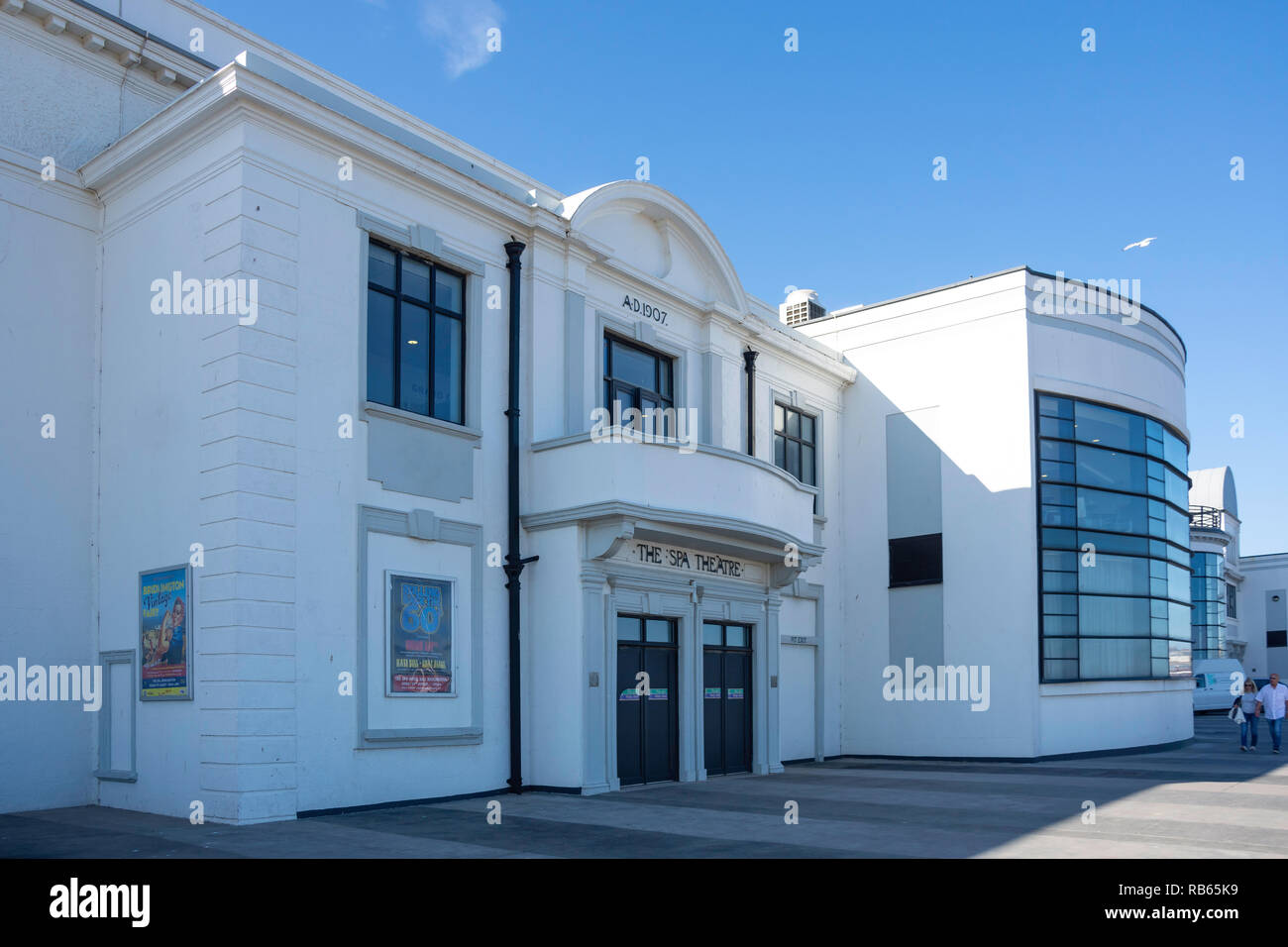 Der Spa, der Spa Promenade, Bridlington, East Riding von Yorkshire, England, Vereinigtes Königreich Stockfoto