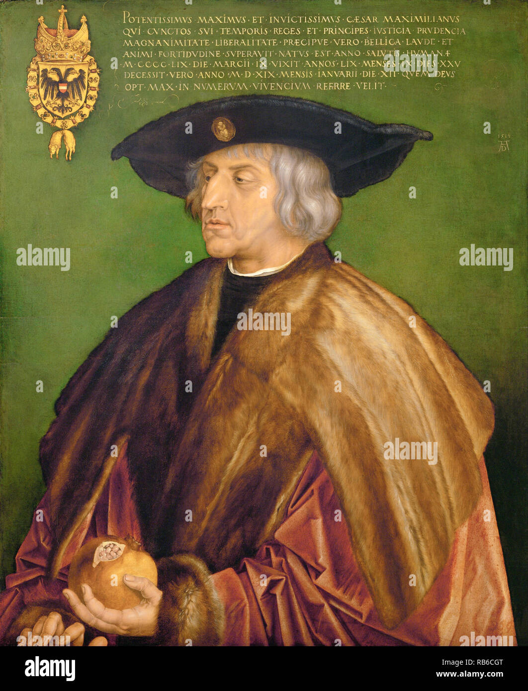 Maximilian I (1459-1519) Kaiser des Heiligen Römischen Reiches von 1508 bis zu seinem Tod Stockfoto