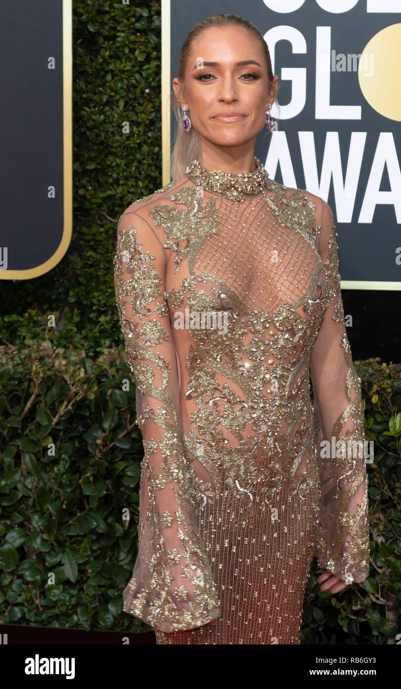 Kristin Cavallari nimmt an der 76. jährlichen Golden Globe Awards, Golden Globes, im Beverly Hilton Hotel in Beverly Hills, Los Angeles, USA, am 06. Januar 2019. | Verwendung weltweit Stockfoto