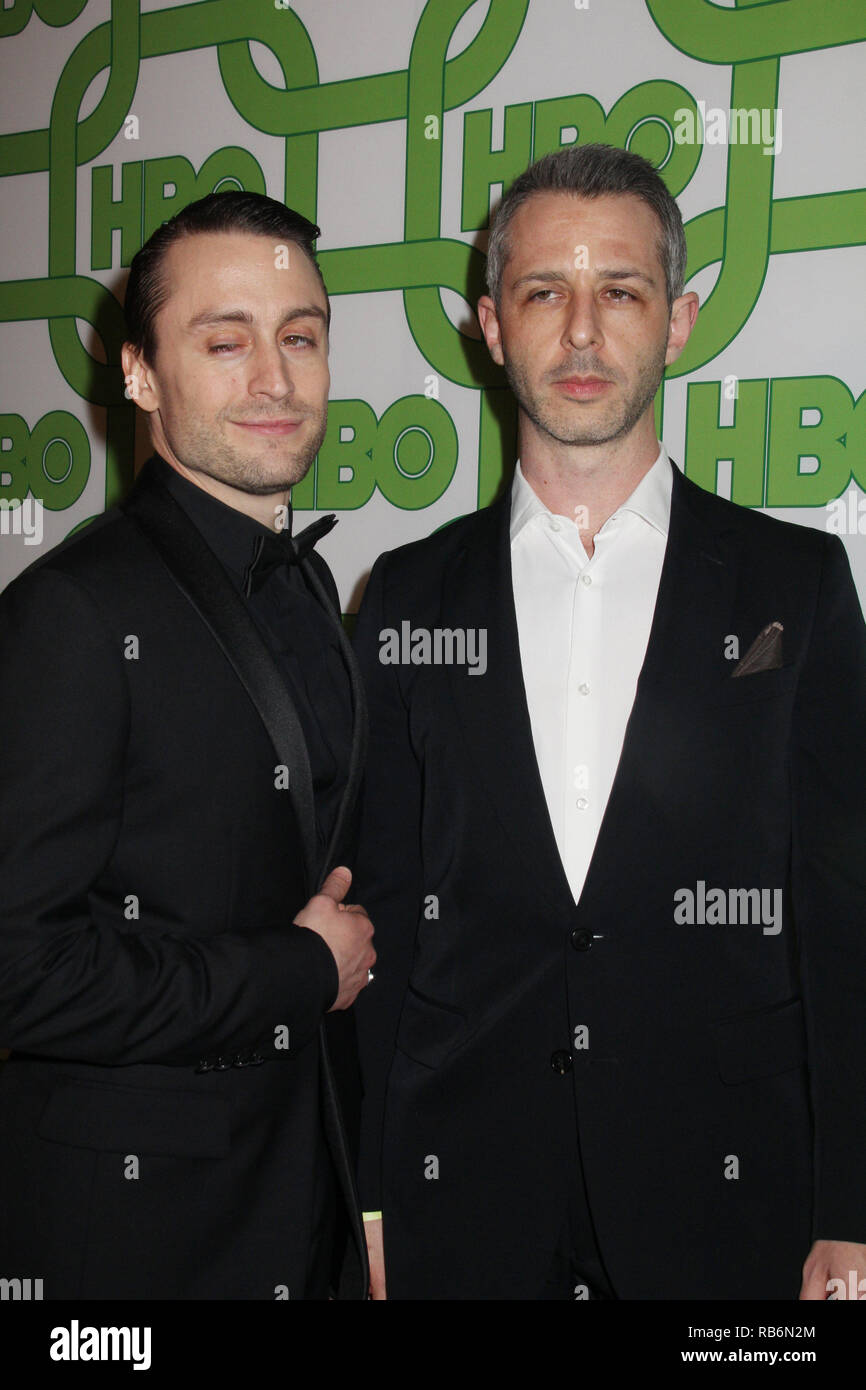 Kieran Culkin, Jeremy Strong 01/06/2019 der 76. jährlichen Golden Globe Awards HBO nach Party in der Circa 55 Restaurant im The Beverly Hilton, Beverly Hills, CA Foto: Cronos/Hollywood Nachrichten gehalten Stockfoto