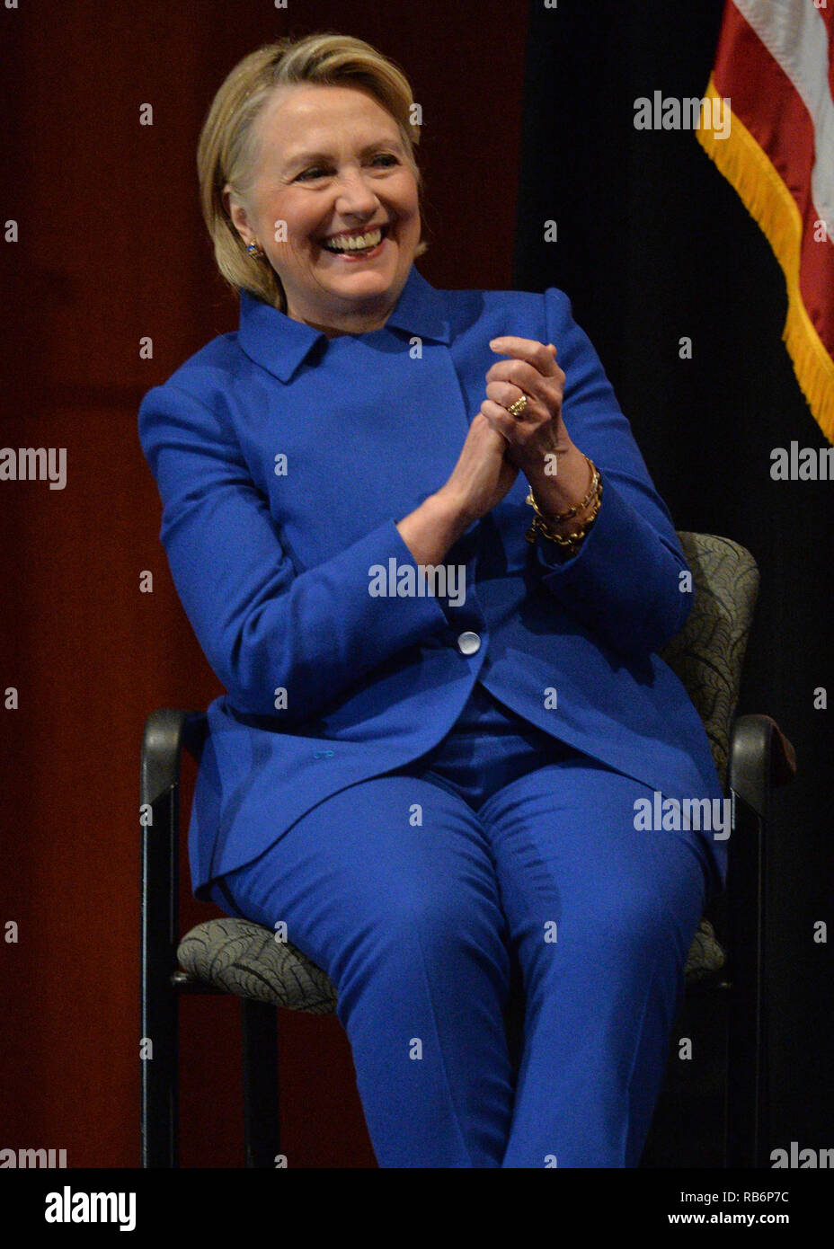 New York, USA. 7. Januar, 2019. Andrew Cuomo spricht über reproduktive Gerechtigkeit am Barnard College in New York. 07 Jan 2019 Credit: Erik Pendzich/Alamy leben Nachrichten Stockfoto